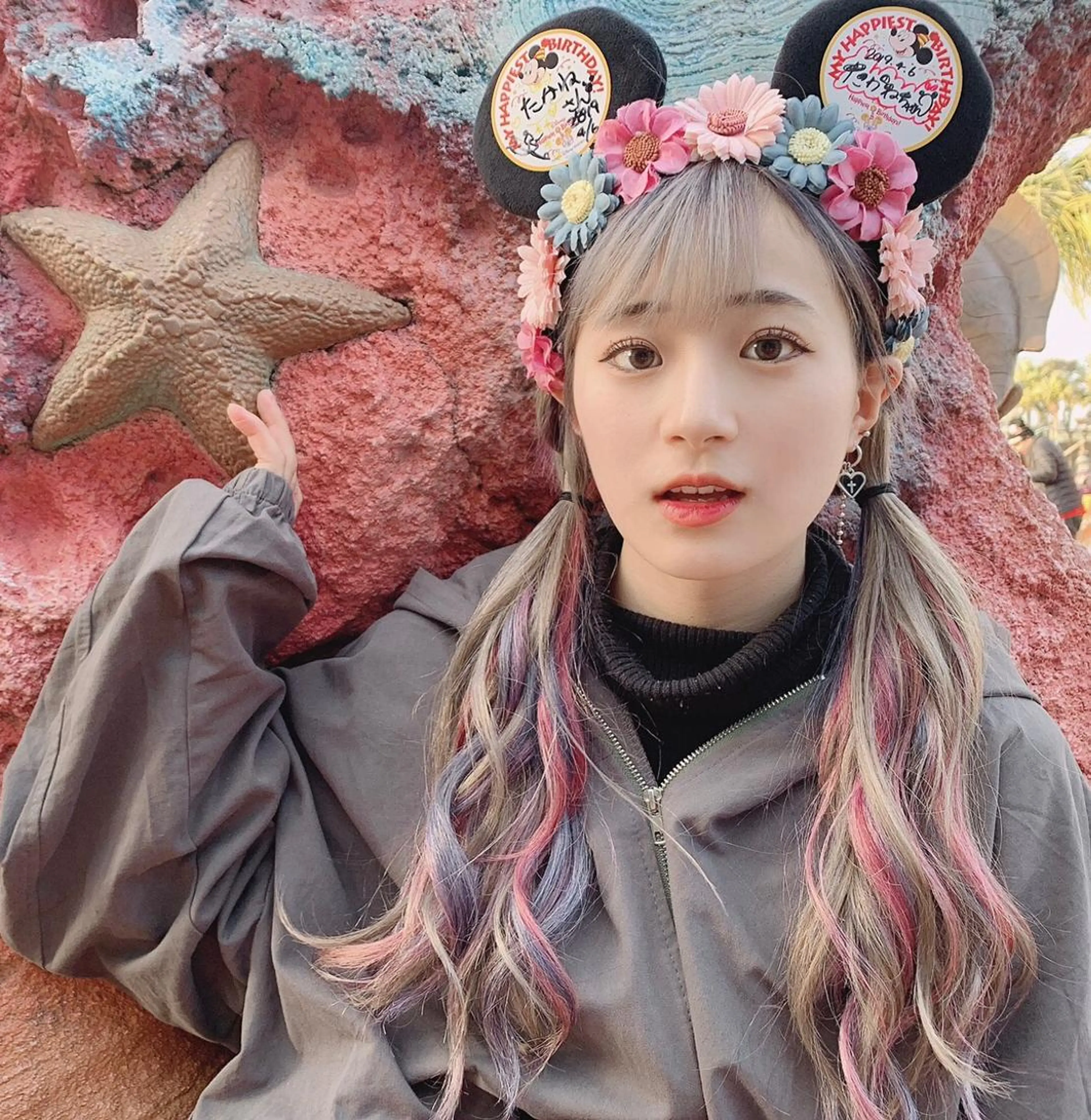 ロング カラー ヘアアレンジ エクステ カット ヘアカラー トリートメント エクステ リピート指名no.1 /ruiのヘアスタイル