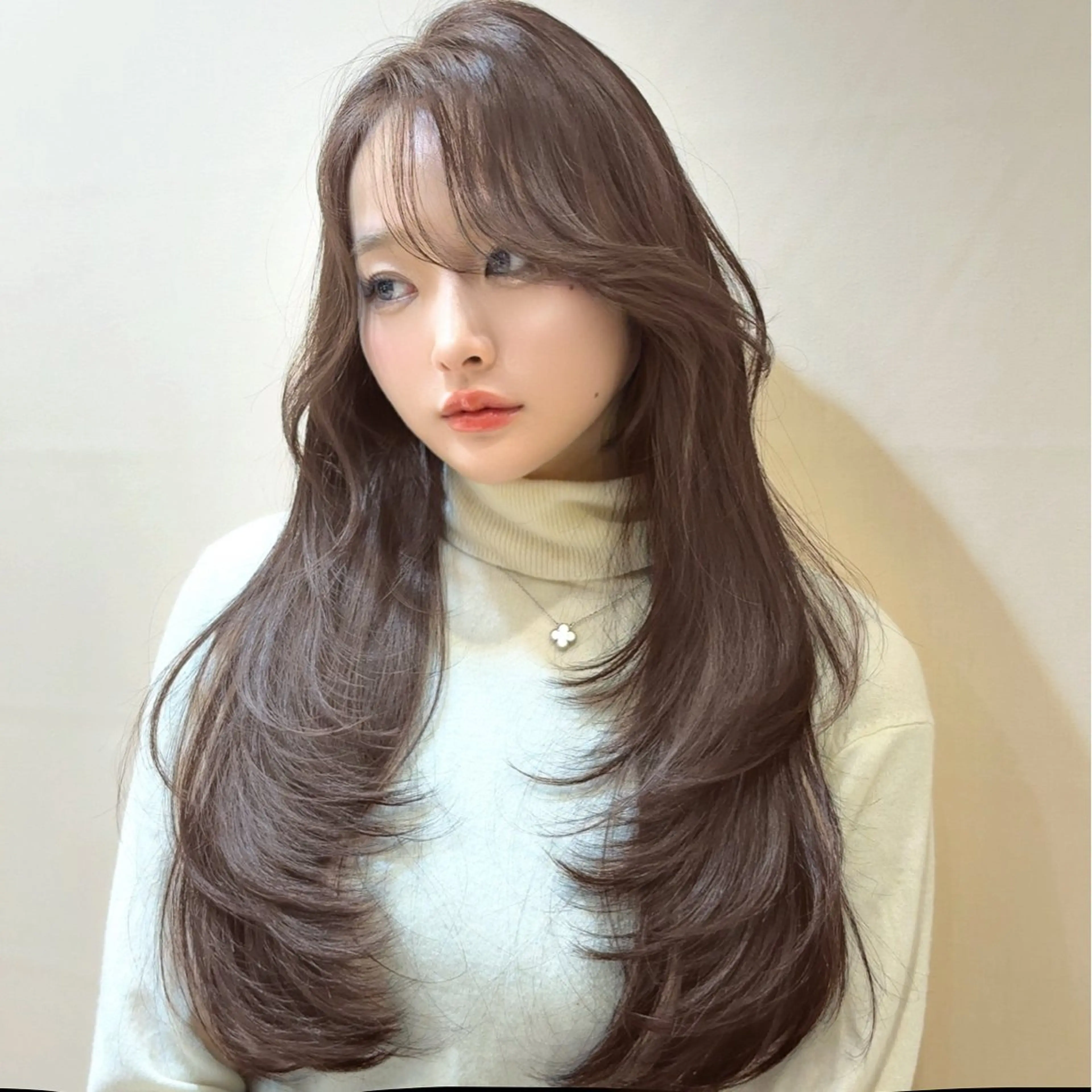 【❤️‍🔥新生活応援❤️‍🔥】垢抜けメンテナンスカット🎀＋透明感カラー🌈高保湿トリートメント🫧韓国学生レイヤーの写真