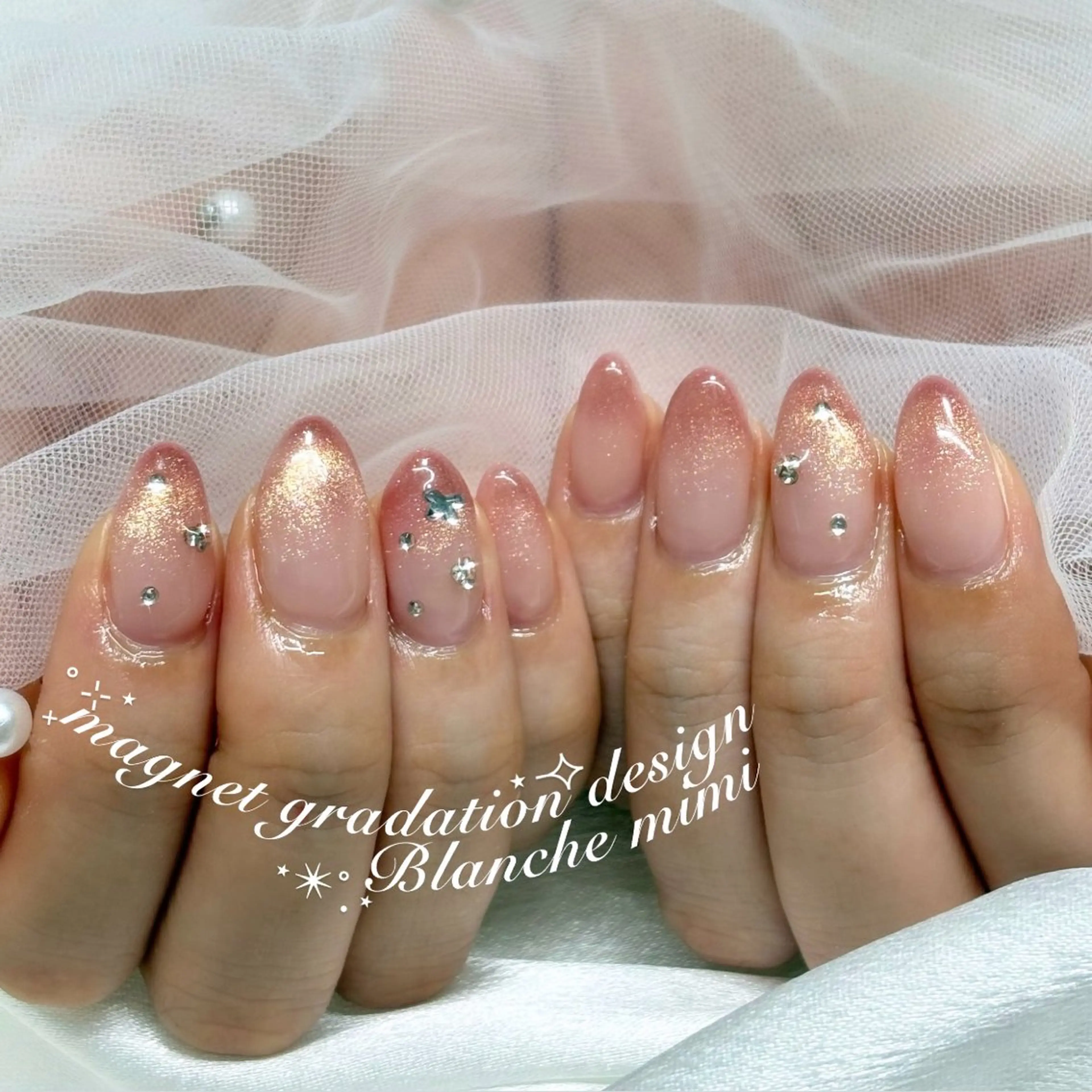 ネイル ハンドネイル Blanche mimi.u_aのネイルデザイン