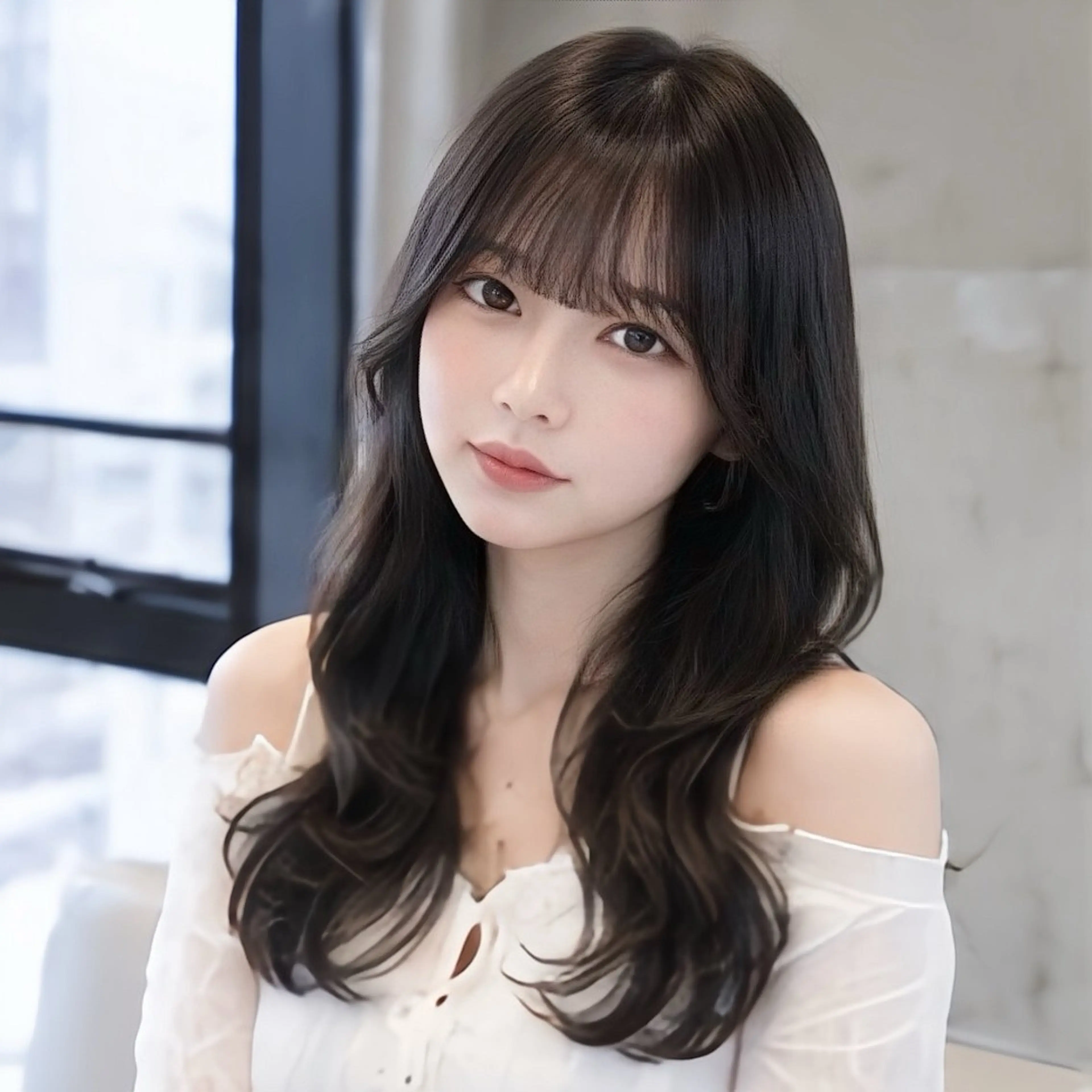ロング 池袋/前髪/顔周り 🎀髪質改善おばかんのヘアスタイル