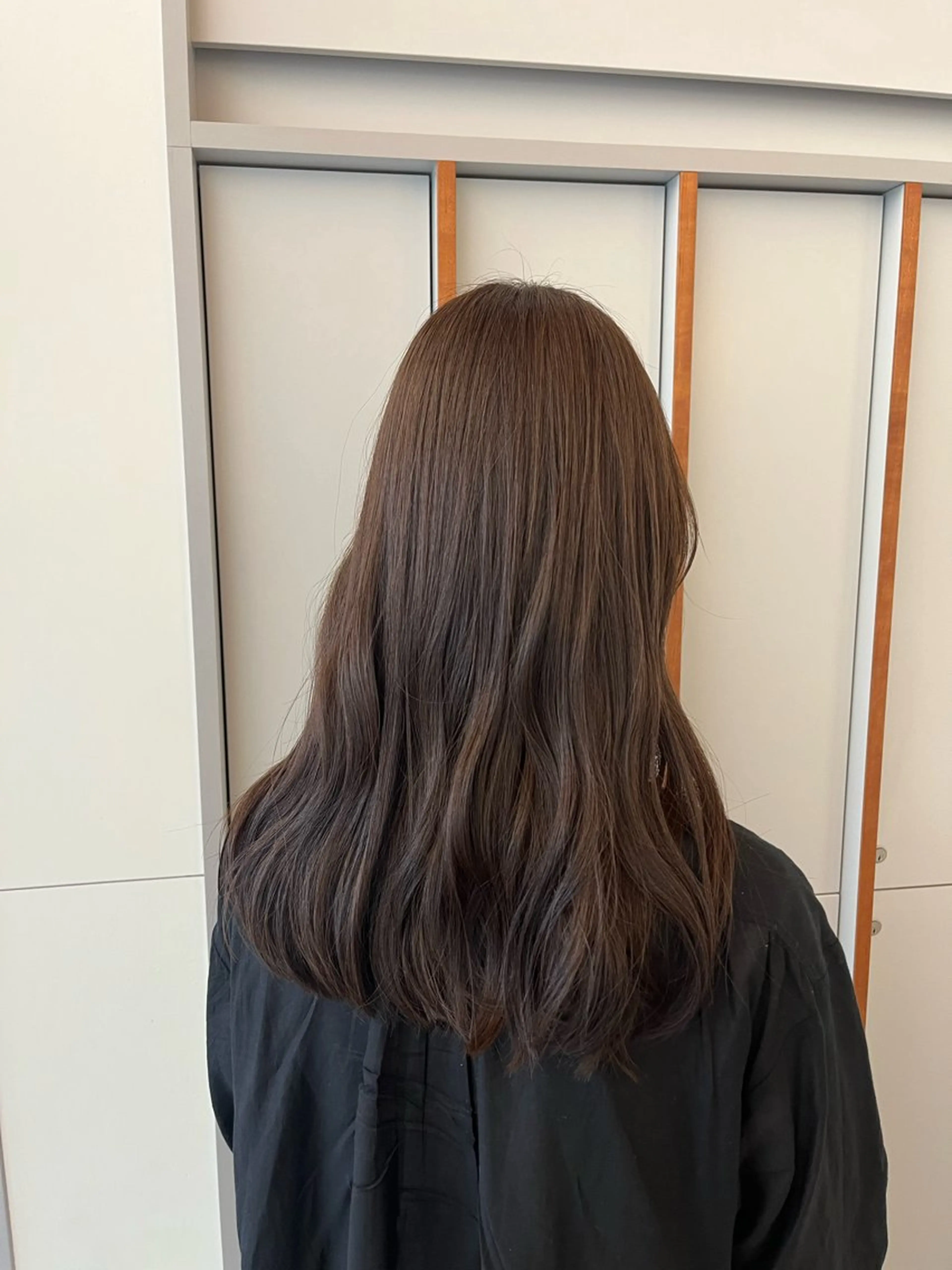 ロング カラー ベージュカラー ブリーチ 透明感カラー ダブルカラー ヘアカラー トリートメント 髪質改善カラー/ボブ 🌻Mutsumiのヘアスタイル