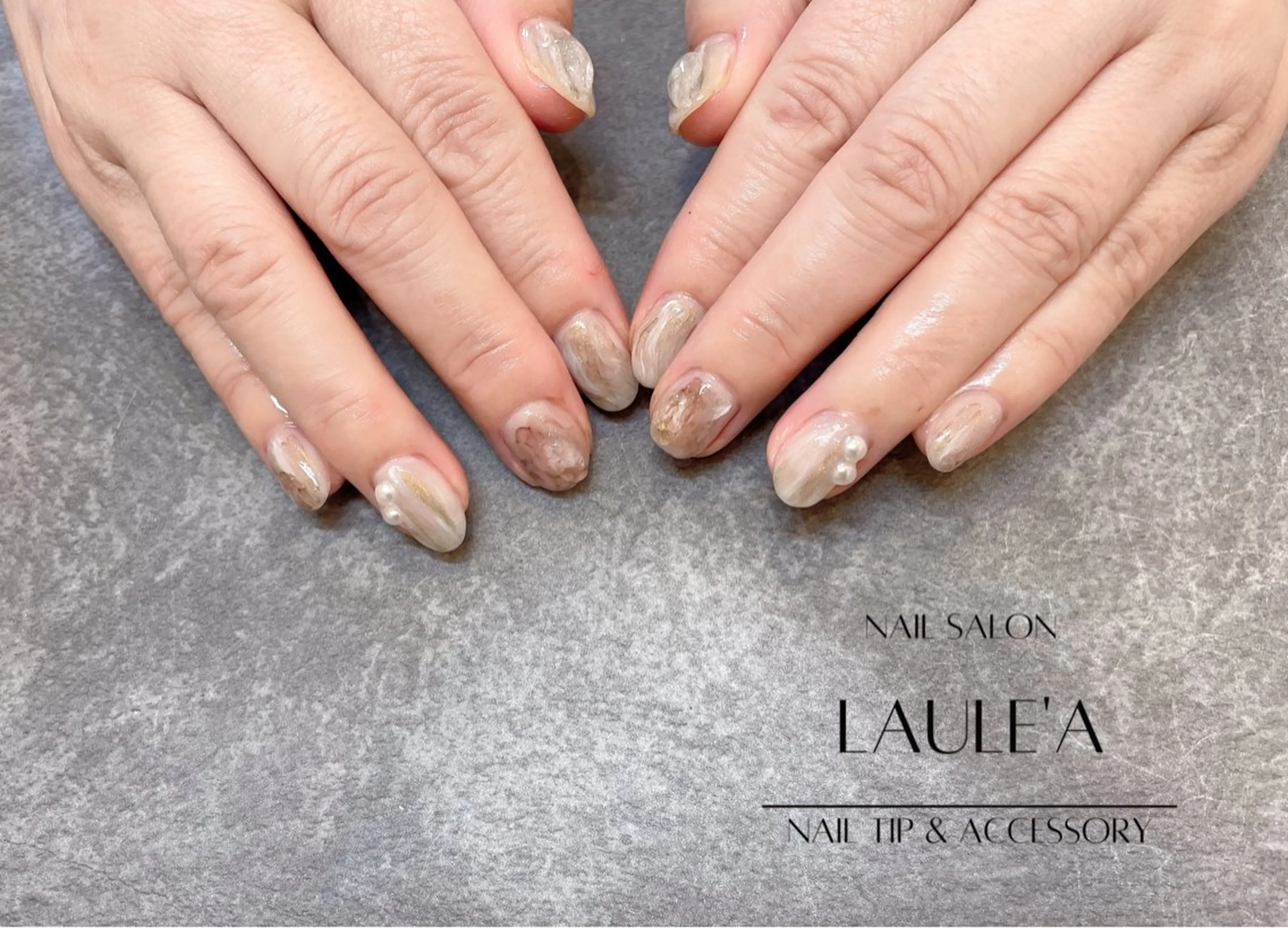 ネイル ハンドネイル nailsalon Laule'aのネイルデザイン
