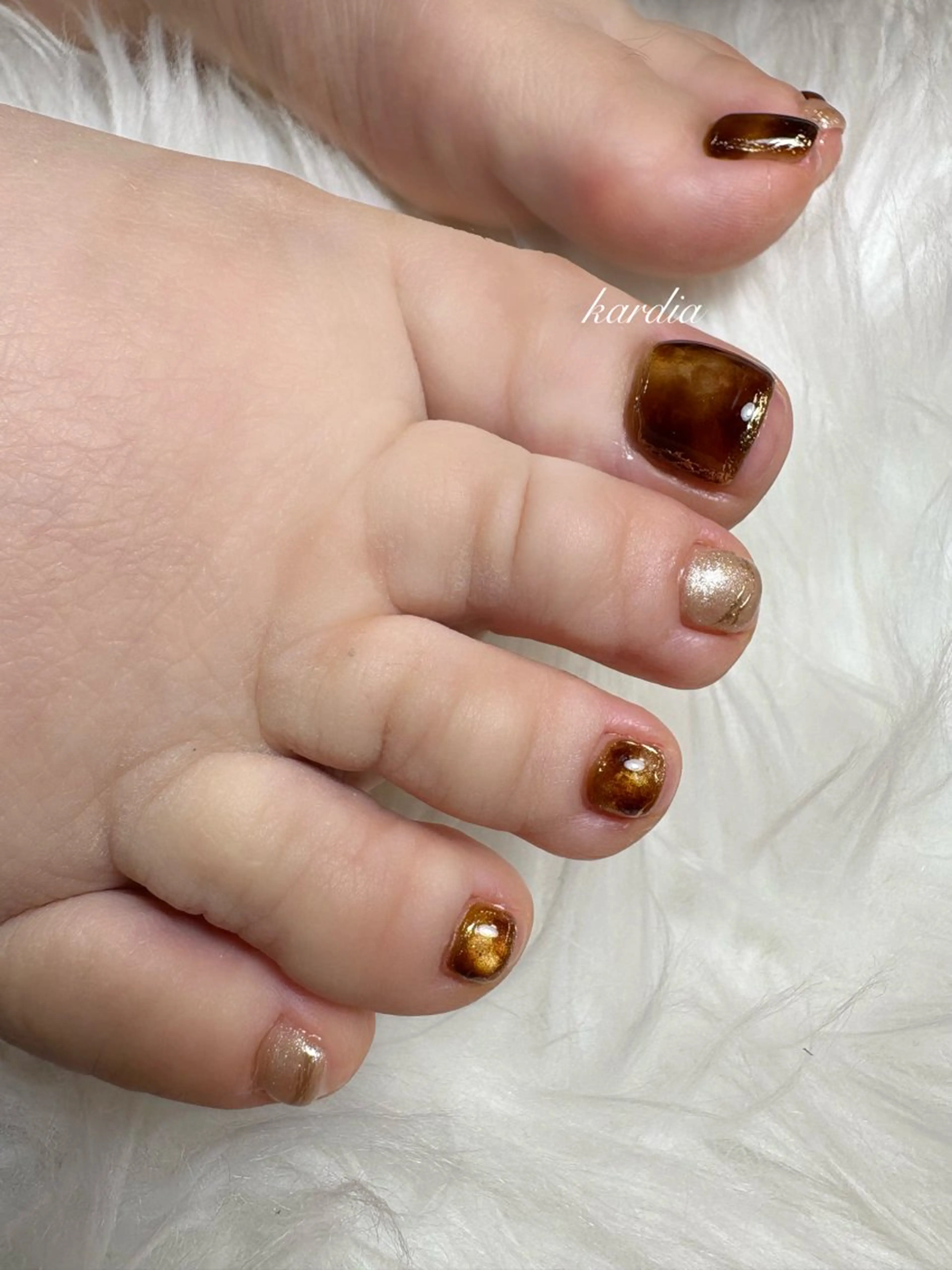 ネイル καρδιά -ｶﾙﾃﾞｨｱ-のネイルデザイン