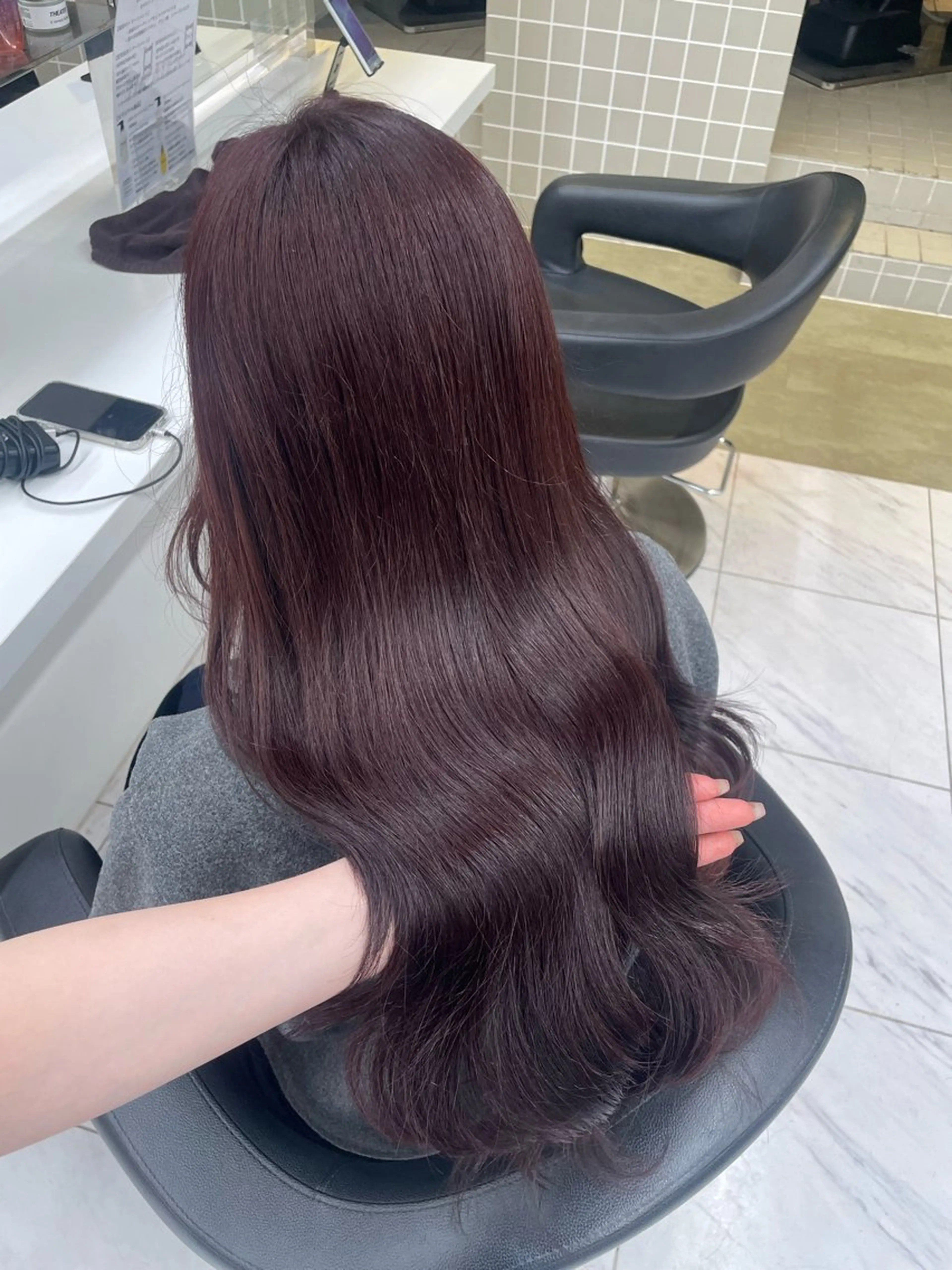 ロング カラー 🎀暖色/ラベンダー /paru🤍のヘアスタイル