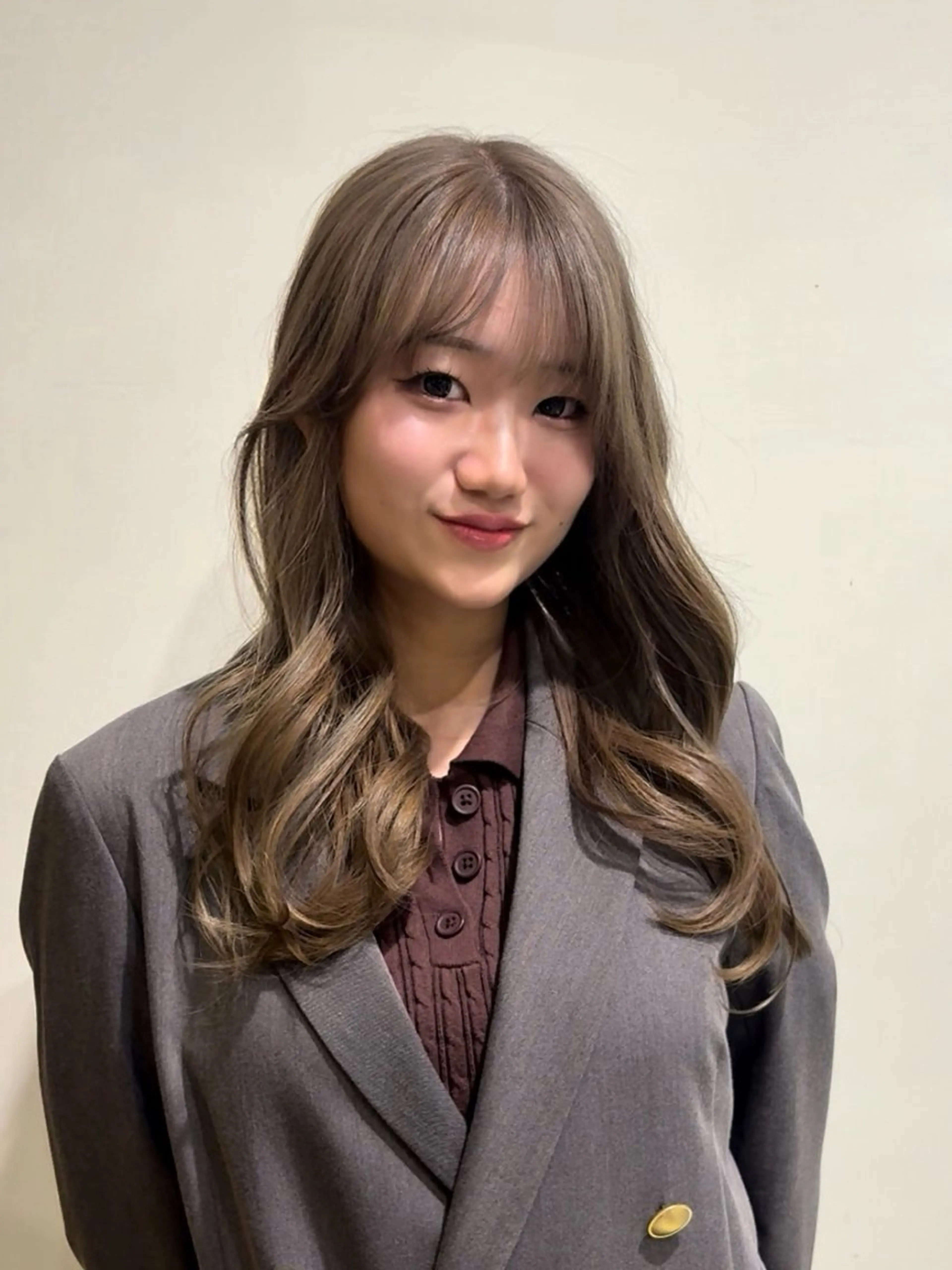 ブリーチありダブルカラー（全頭ブリーチ）の写真