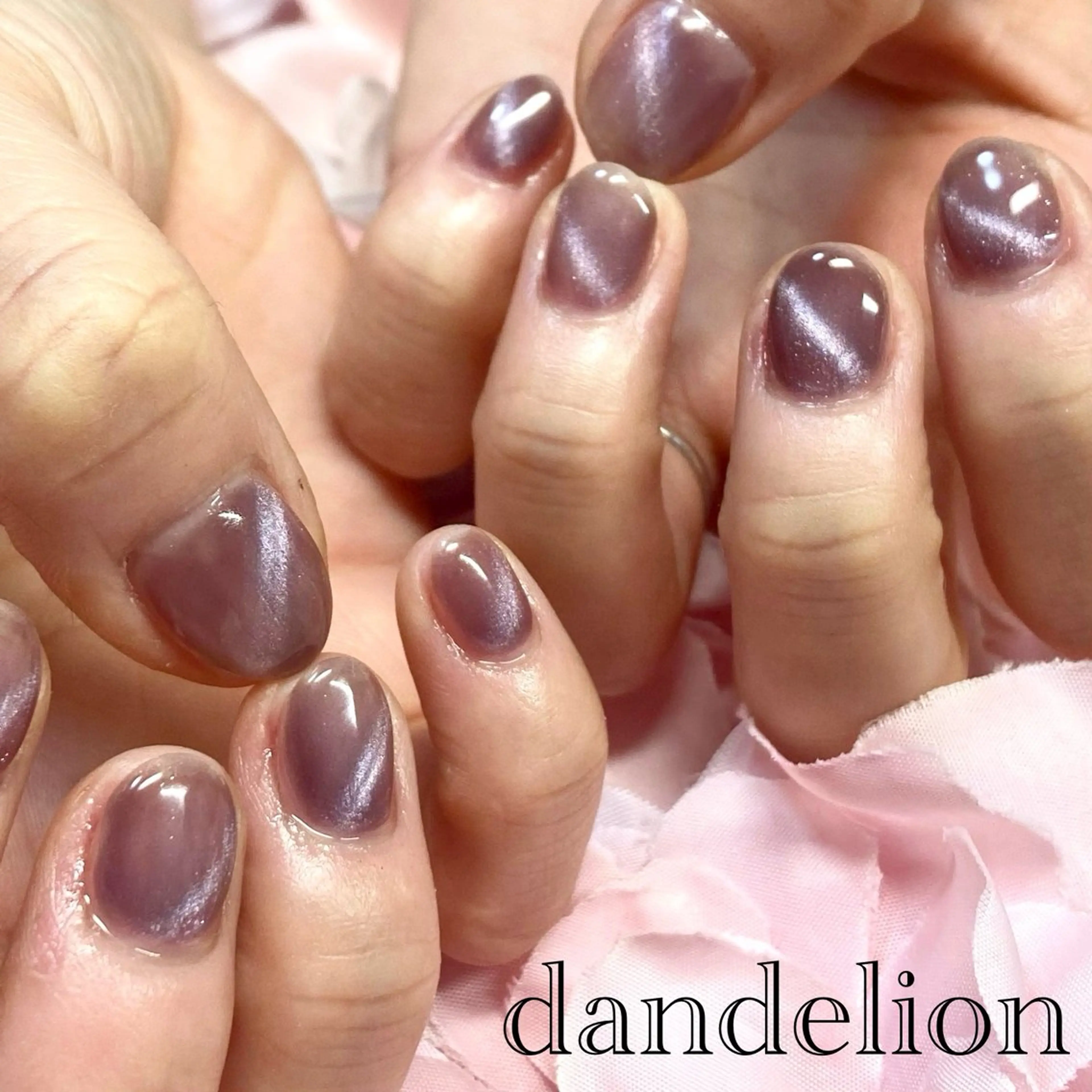 ネイル ハンドネイル ハンドケア dandelion ダンデライオンのネイルデザイン