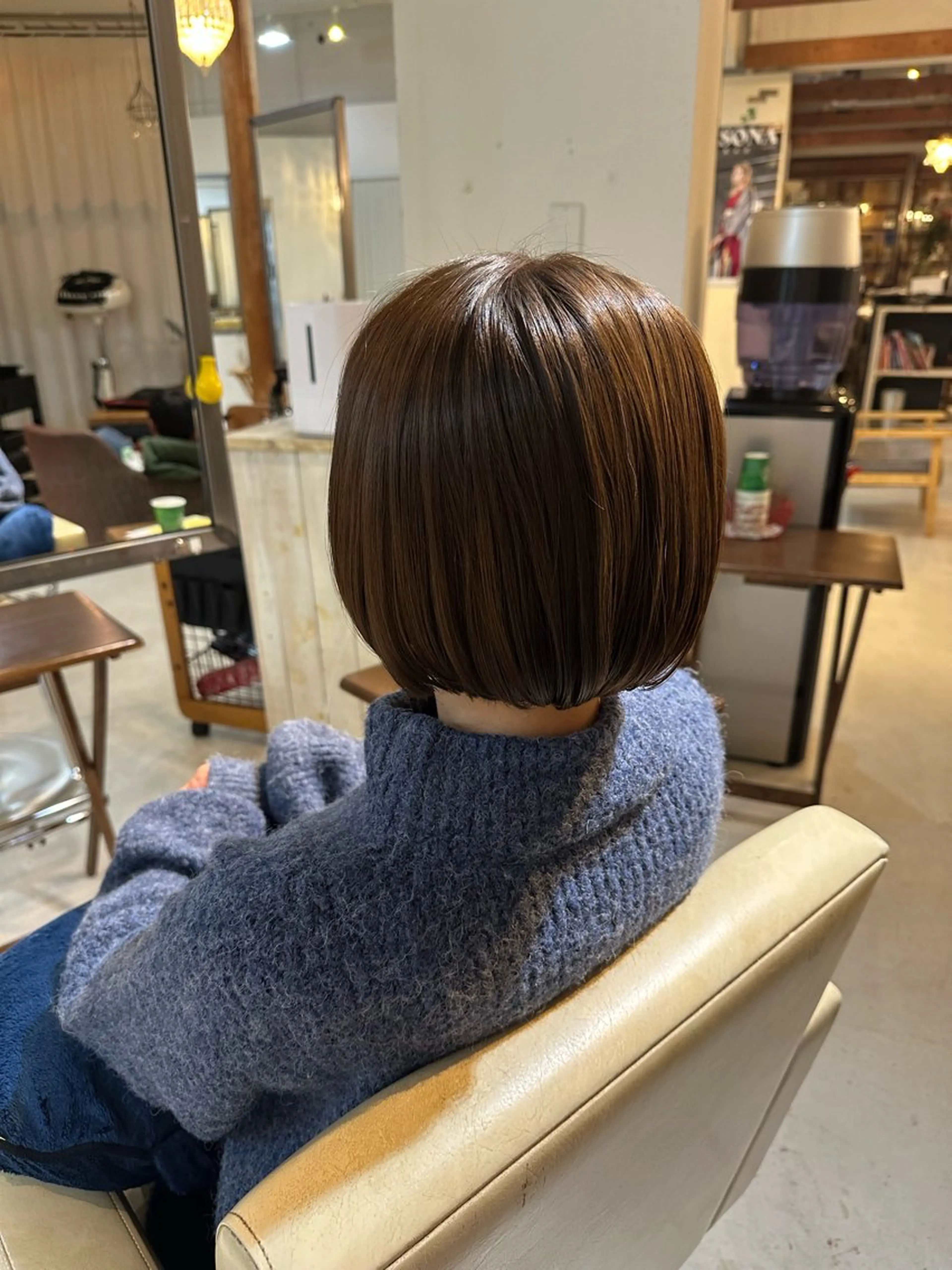ショート ボブ 門手 菜々子のヘアスタイル
