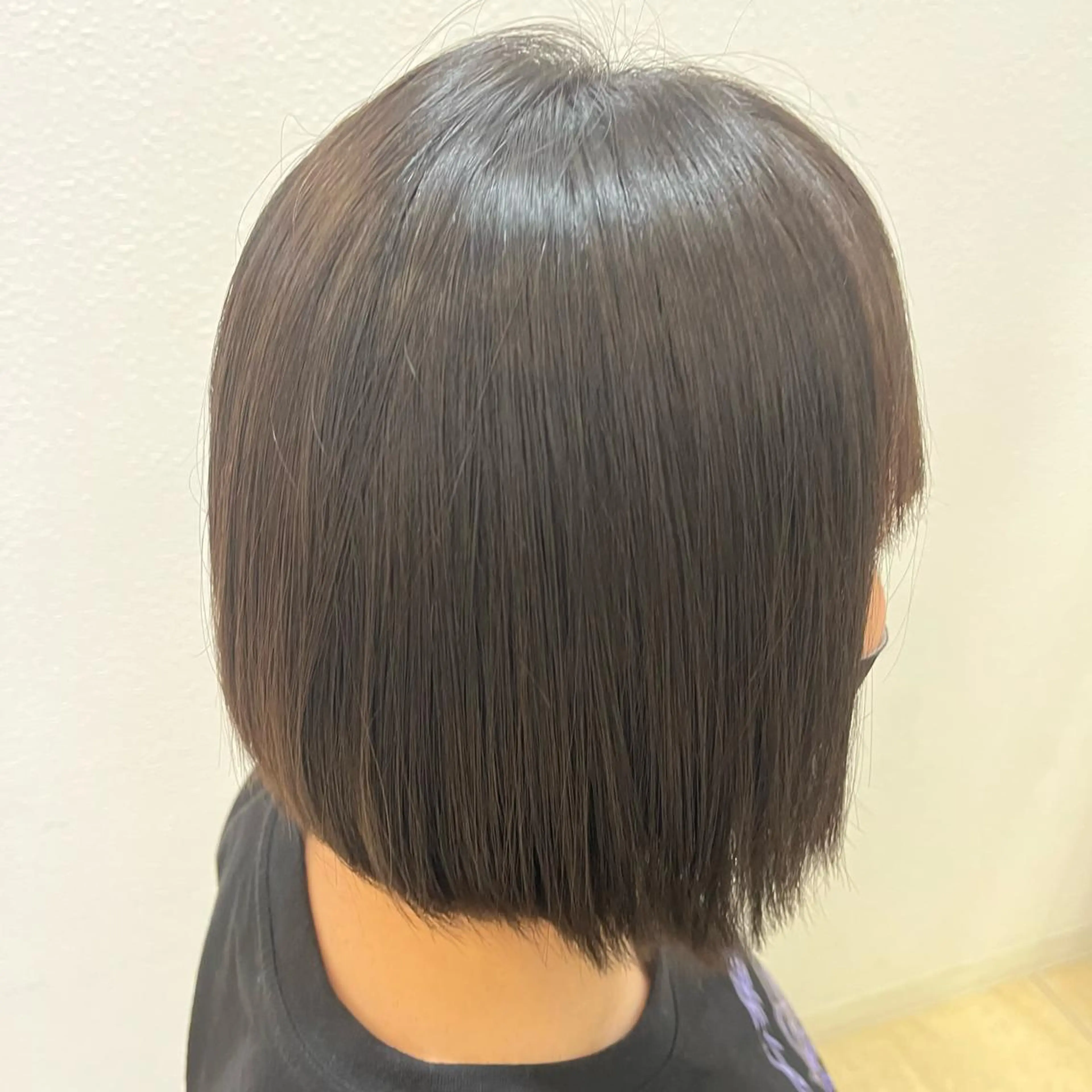 ミディアム 縮毛矯正 斉藤 凜のヘアスタイル