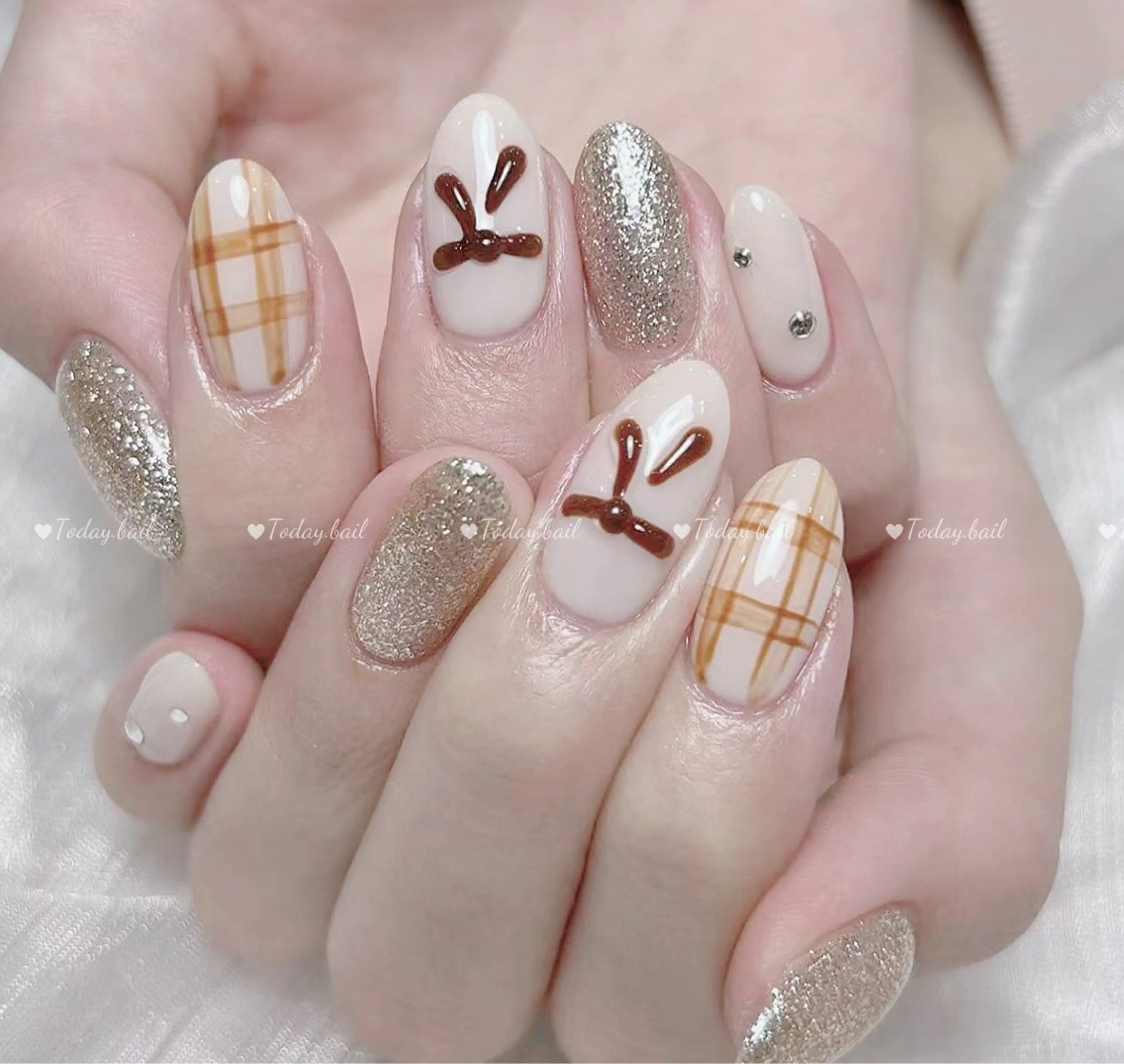 ネイル 🎀Today nail💅のネイルデザイン
