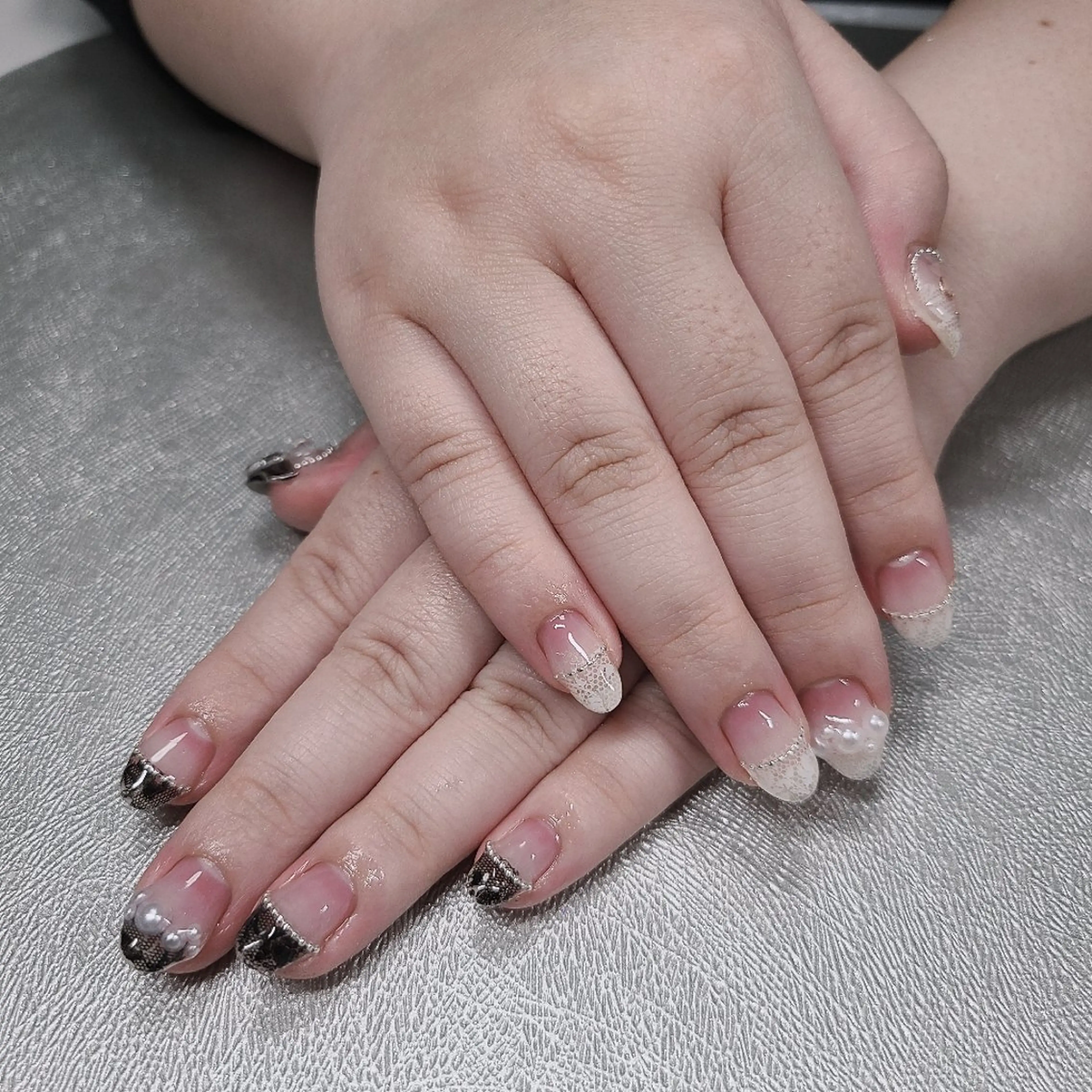 ネイル レース ハンドネイル 52 nailのネイルデザイン