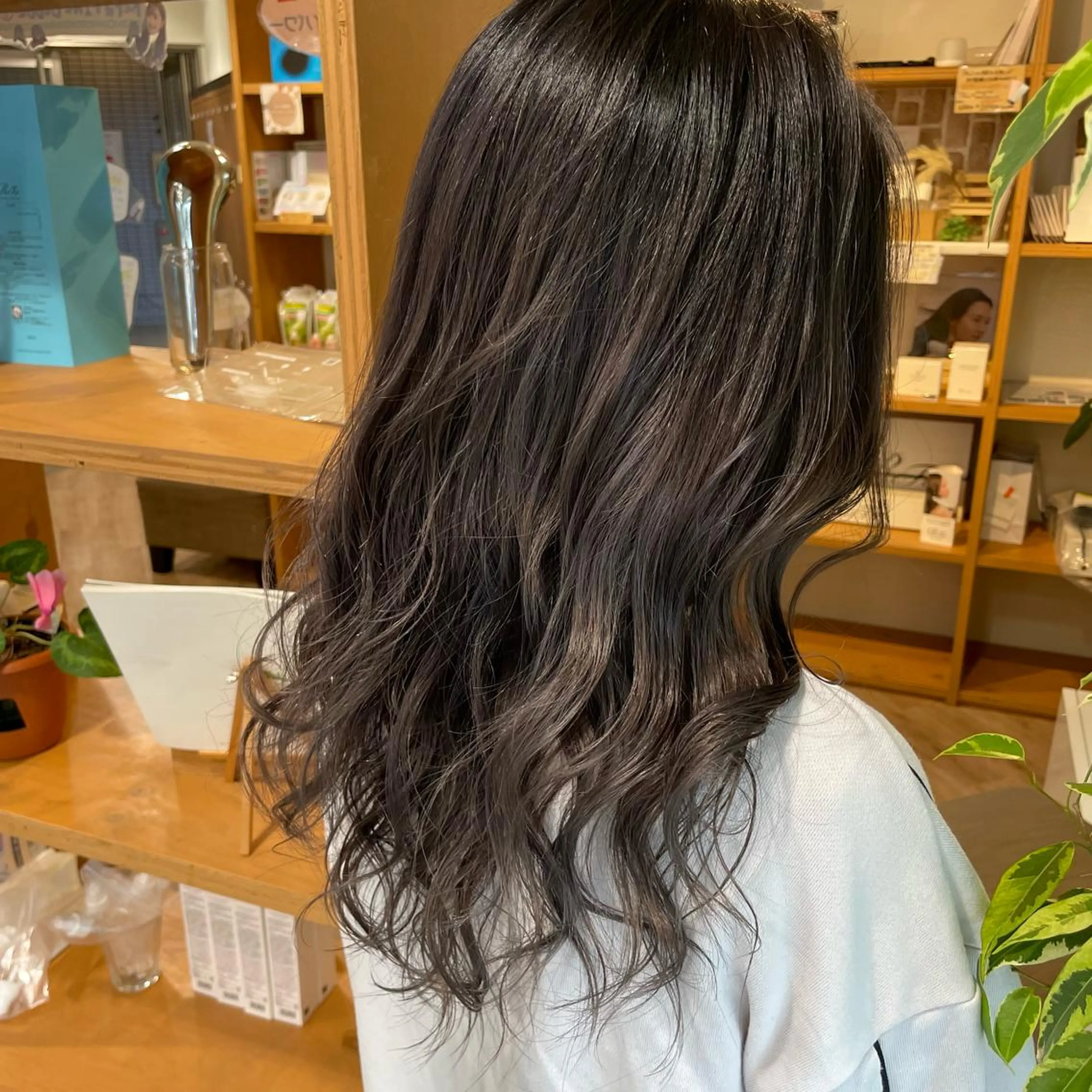 ロング カラー カット ヘアカラー トリートメント piLLon/ RYUKAのヘアスタイル