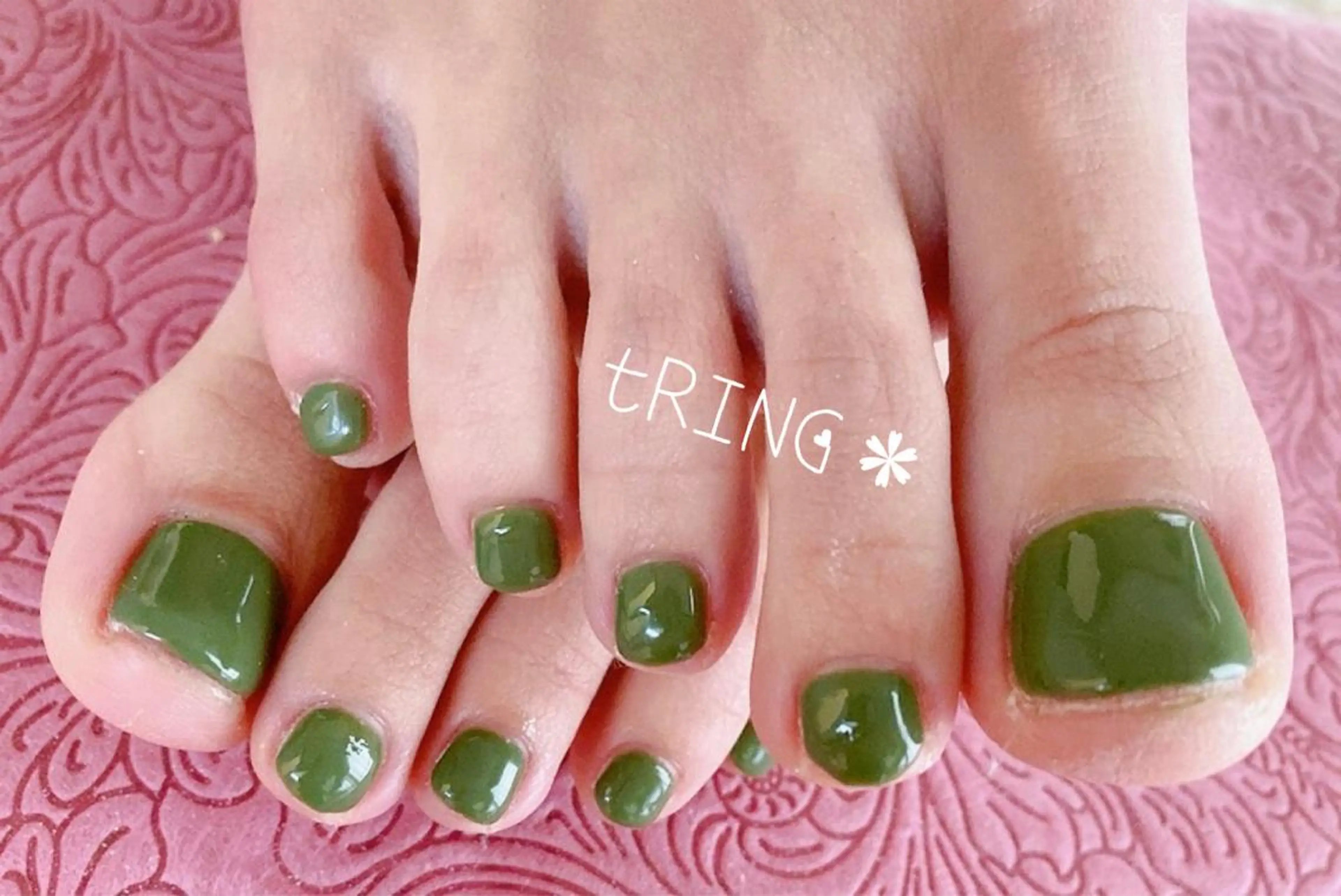 ネイル フットネイル tRING* しいの木台のネイルデザイン