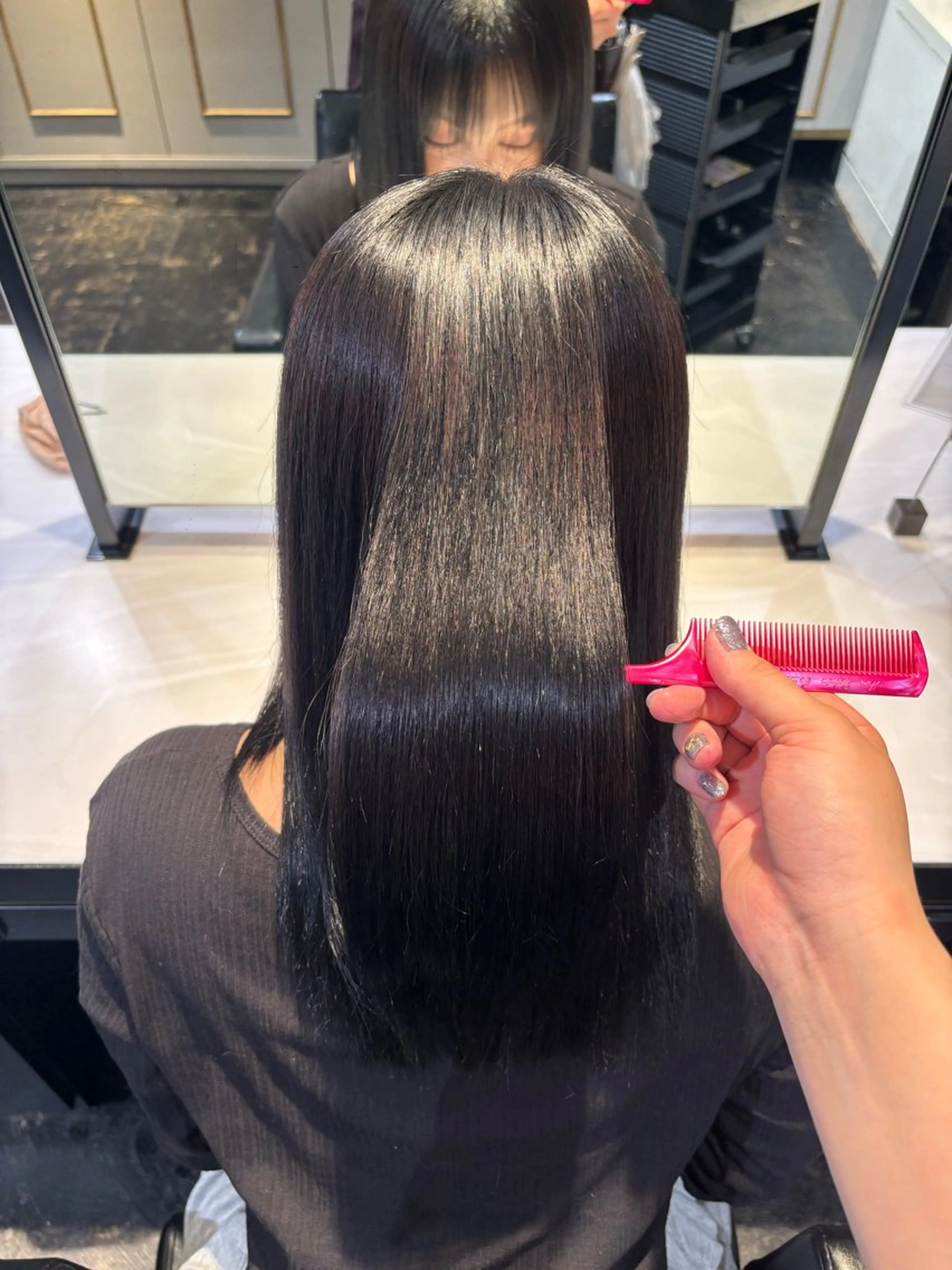 ロング カラー ヘアカラー 🌟髪質改善🌟 みつきのヘアスタイル