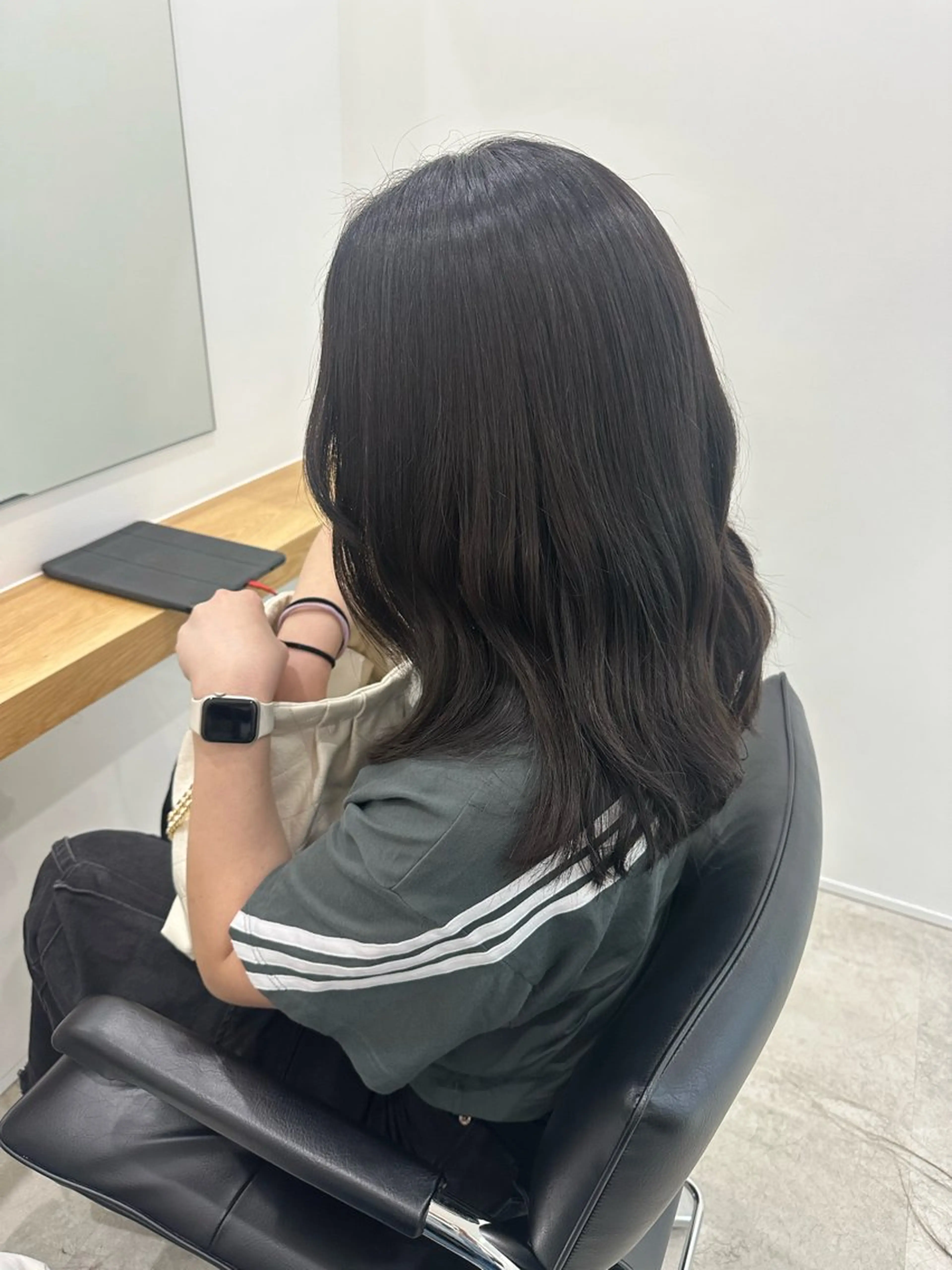 セミロング カラー カット ヘアカラー トリートメント レイヤー/ナチュラル 💐nao.のヘアスタイル