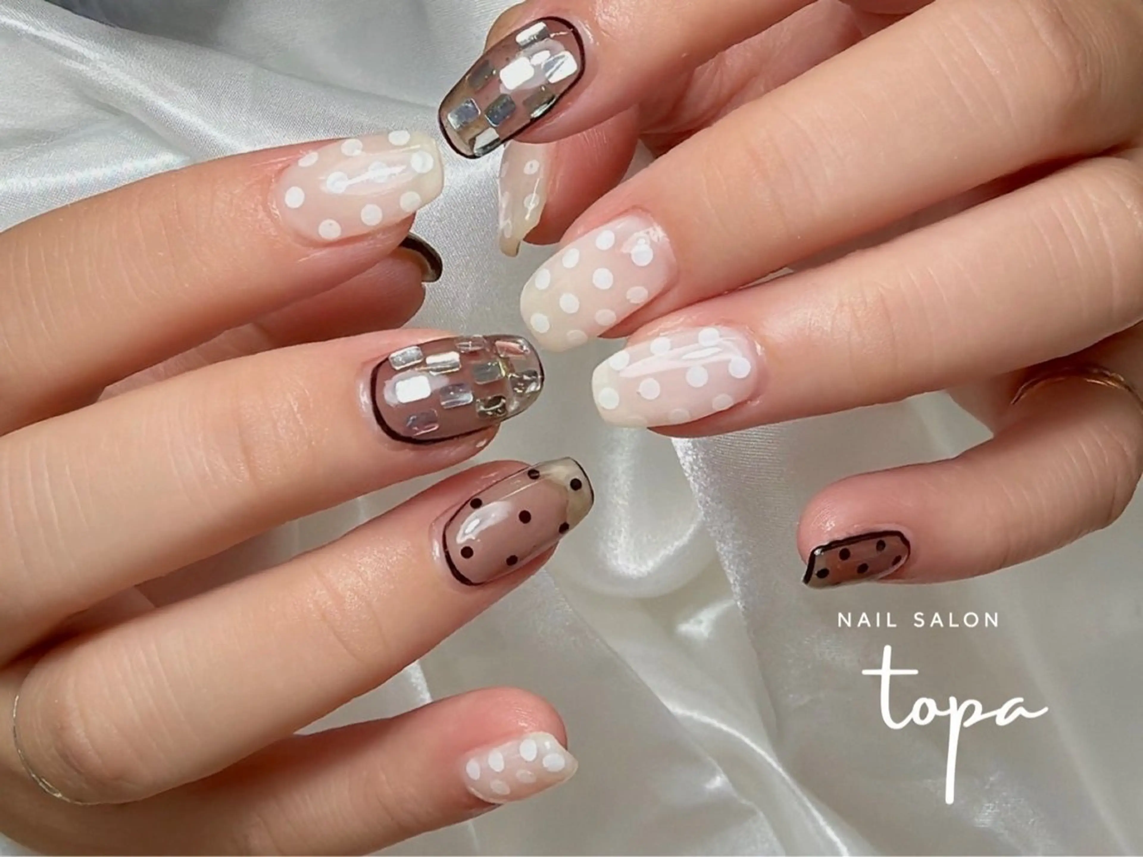 ネイル ハンドネイル nail salon topa⟡˖·MIUのネイルデザイン
