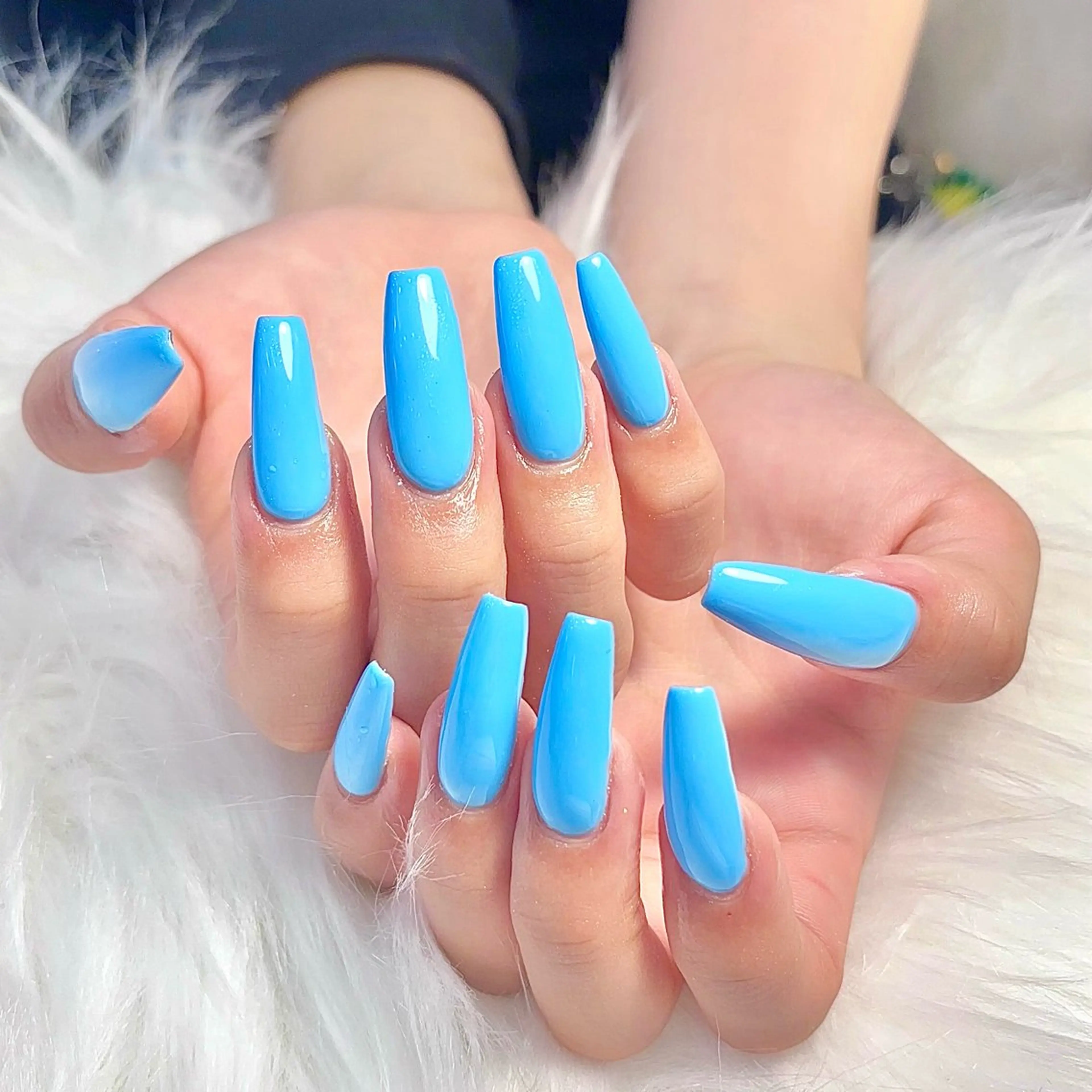 ネイル ハンドネイル 🎀kira 長さだし💗モチ最高のネイルデザイン