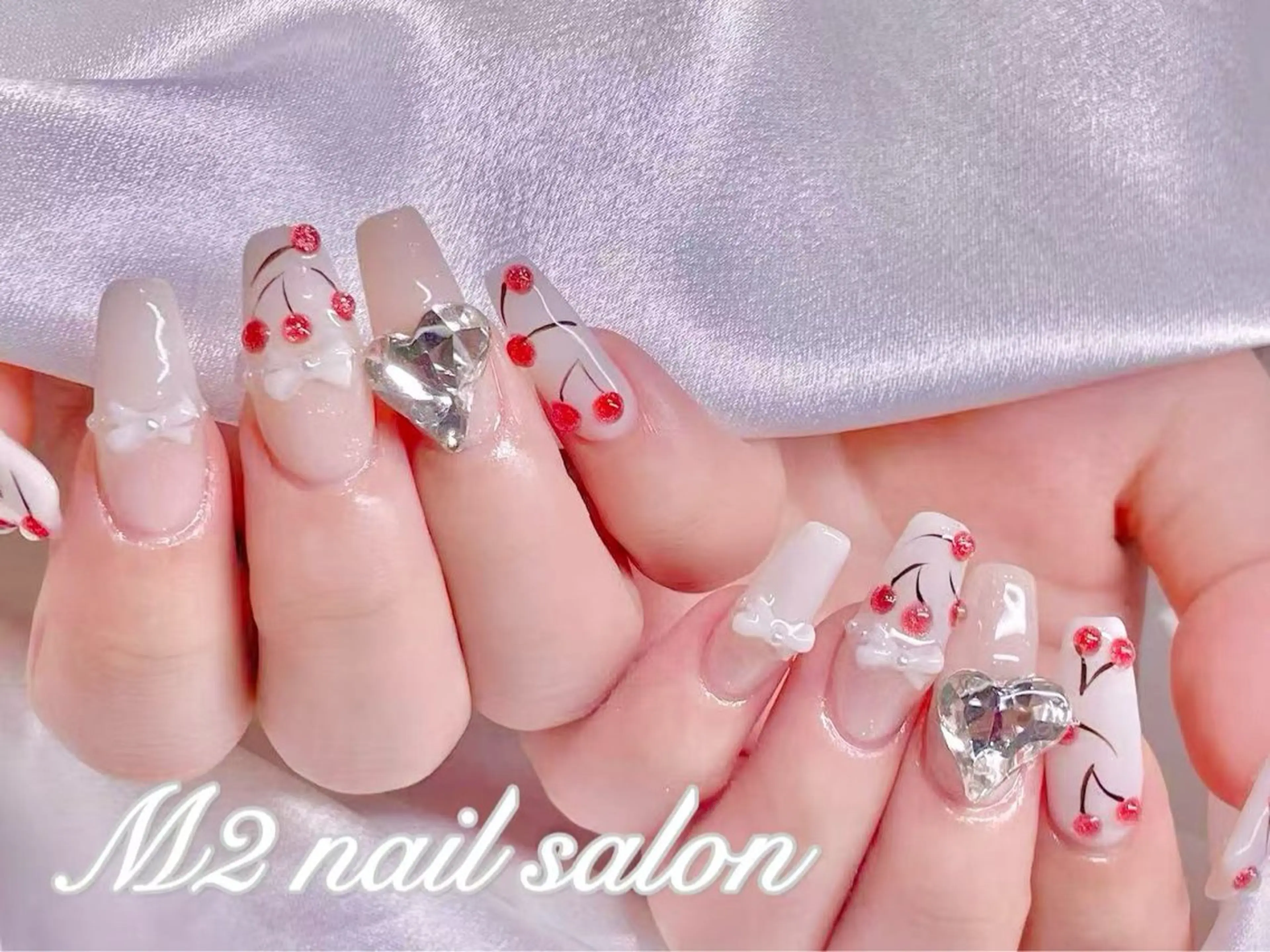 ネイル 長さだし専門店 M2　rikaのネイルデザイン