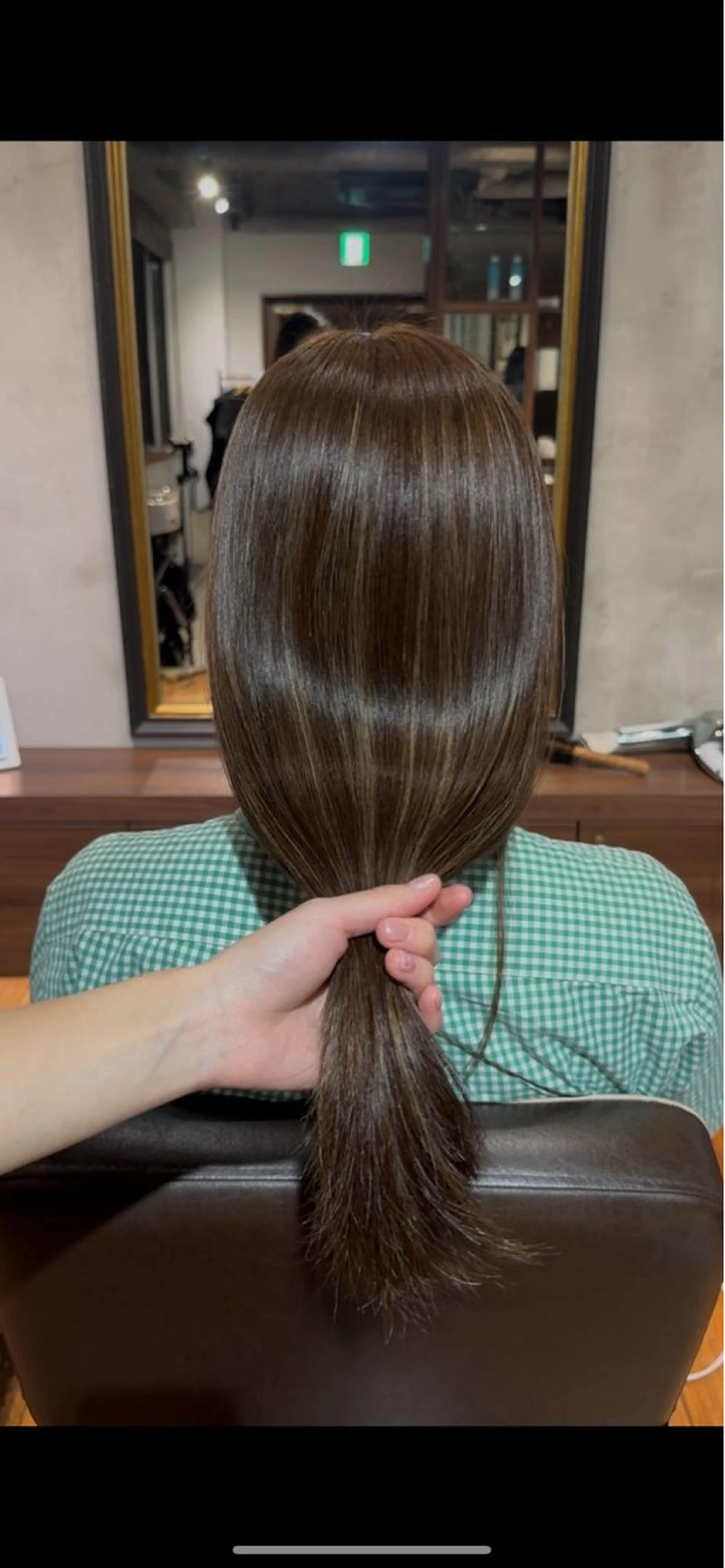 ロング トリートメント 💎透明感カラー／暗 くしない白髪染め💎のヘアスタイル