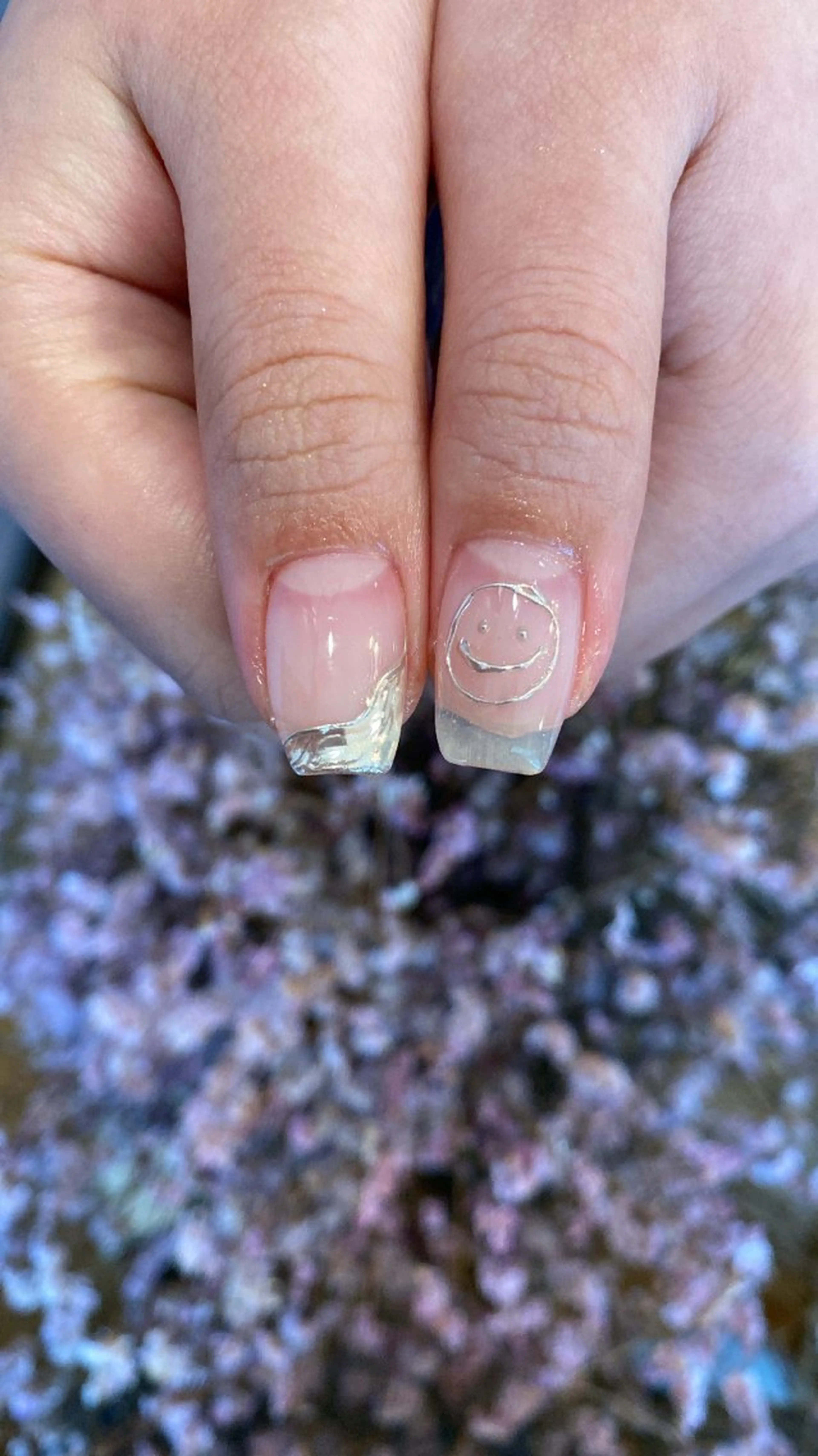 ネイル crystal ⭐︎ colorのネイルデザイン