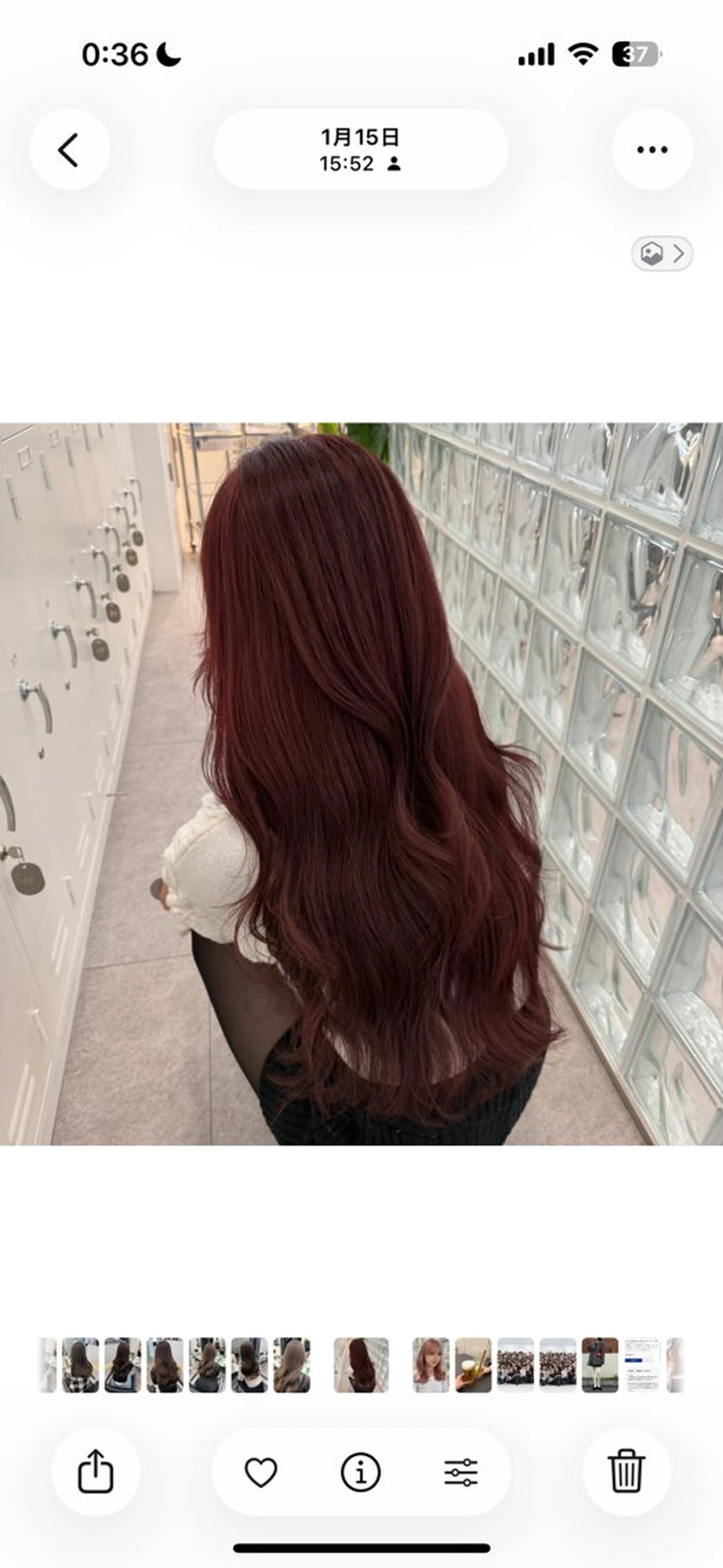 ロング カラーモデル募集🎀 朋美のヘアスタイル