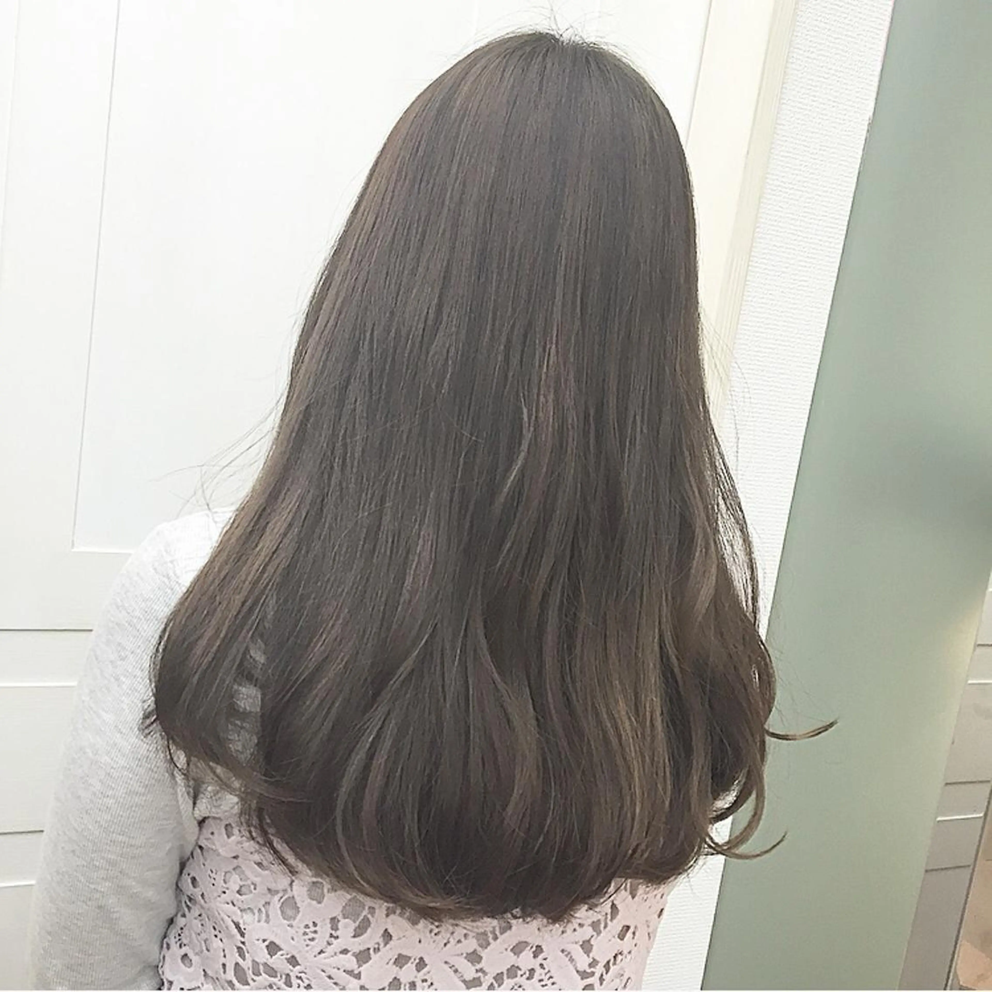 ロング カラー 前髪顔周り✂️店長 ❤️アマミヤ❤️のヘアスタイル