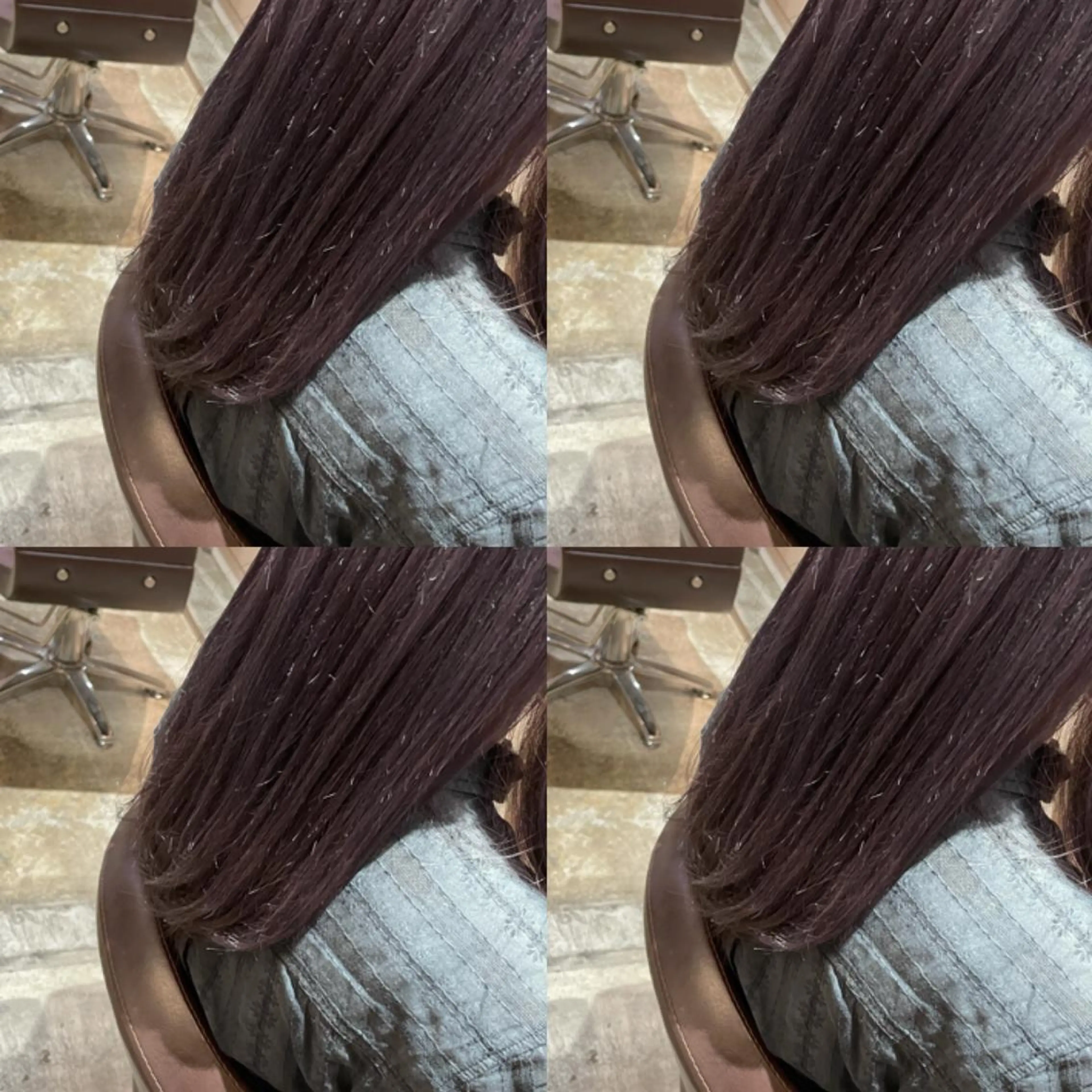 セミロング カラー Minami. 🩵 再現性特化ヘアのヘアスタイル