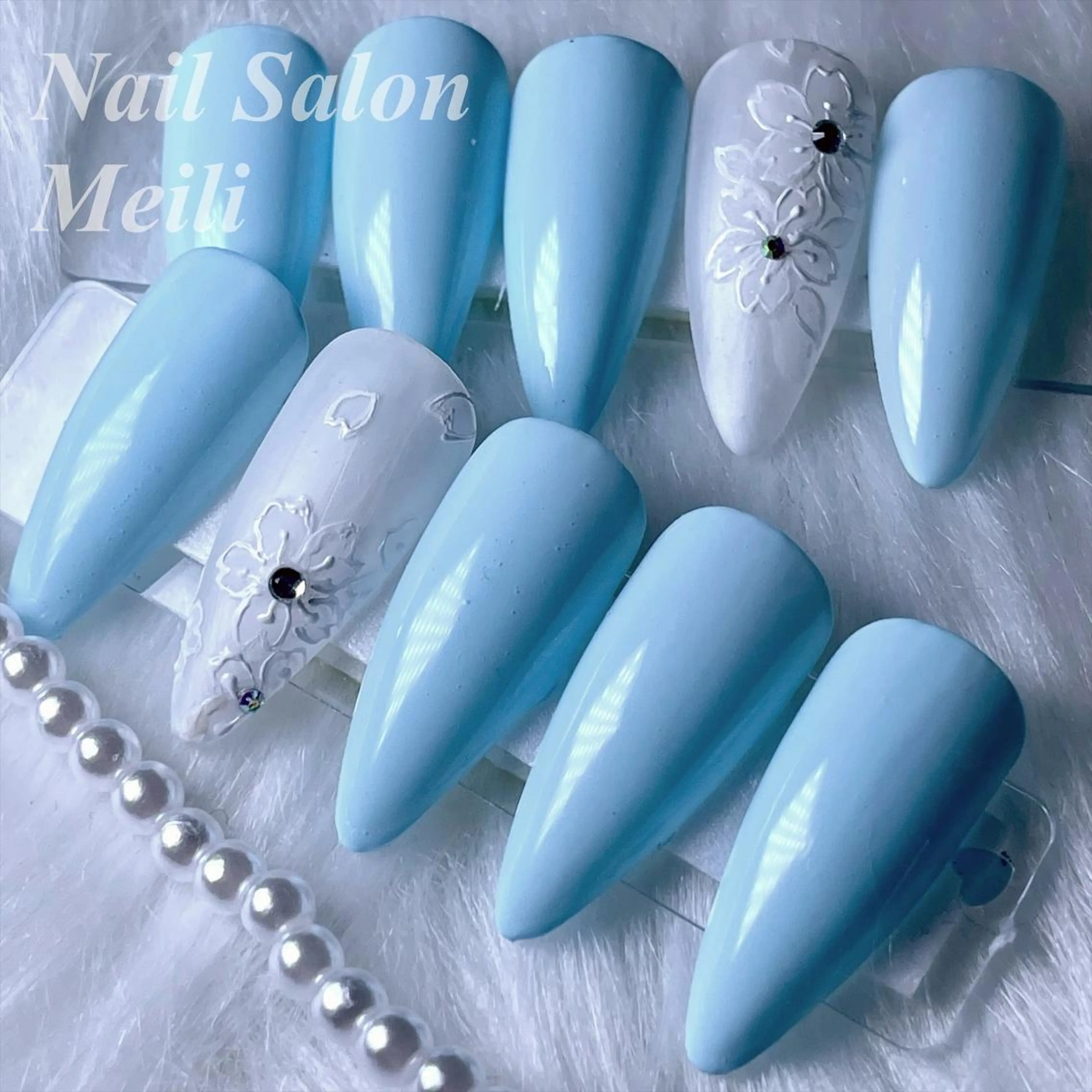 ネイル 桜ネイル 春ネイル NAILSALON MEILIのネイルデザイン