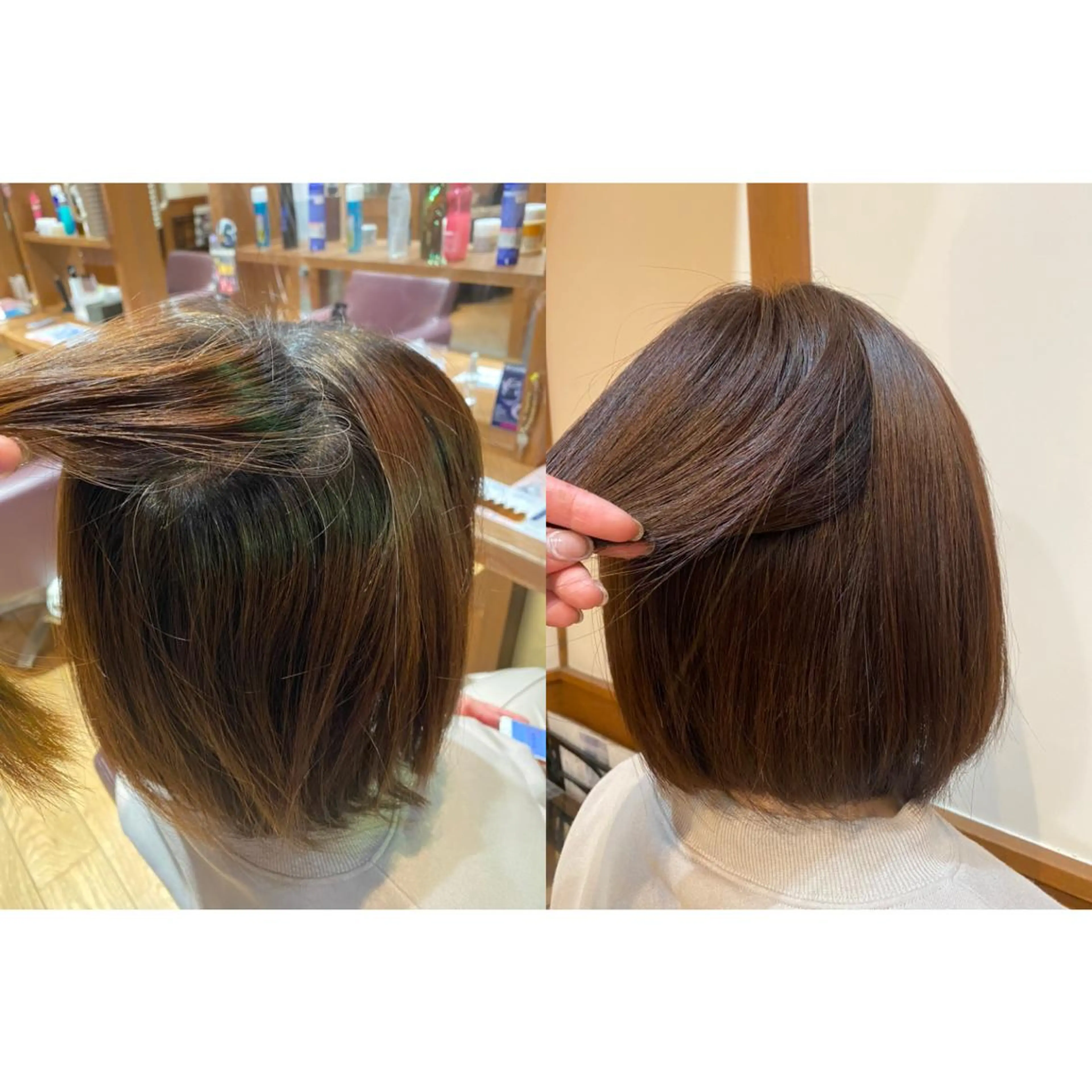 ミディアム カラー ヘアアレンジ topstylist 野口 雅のヘアスタイル