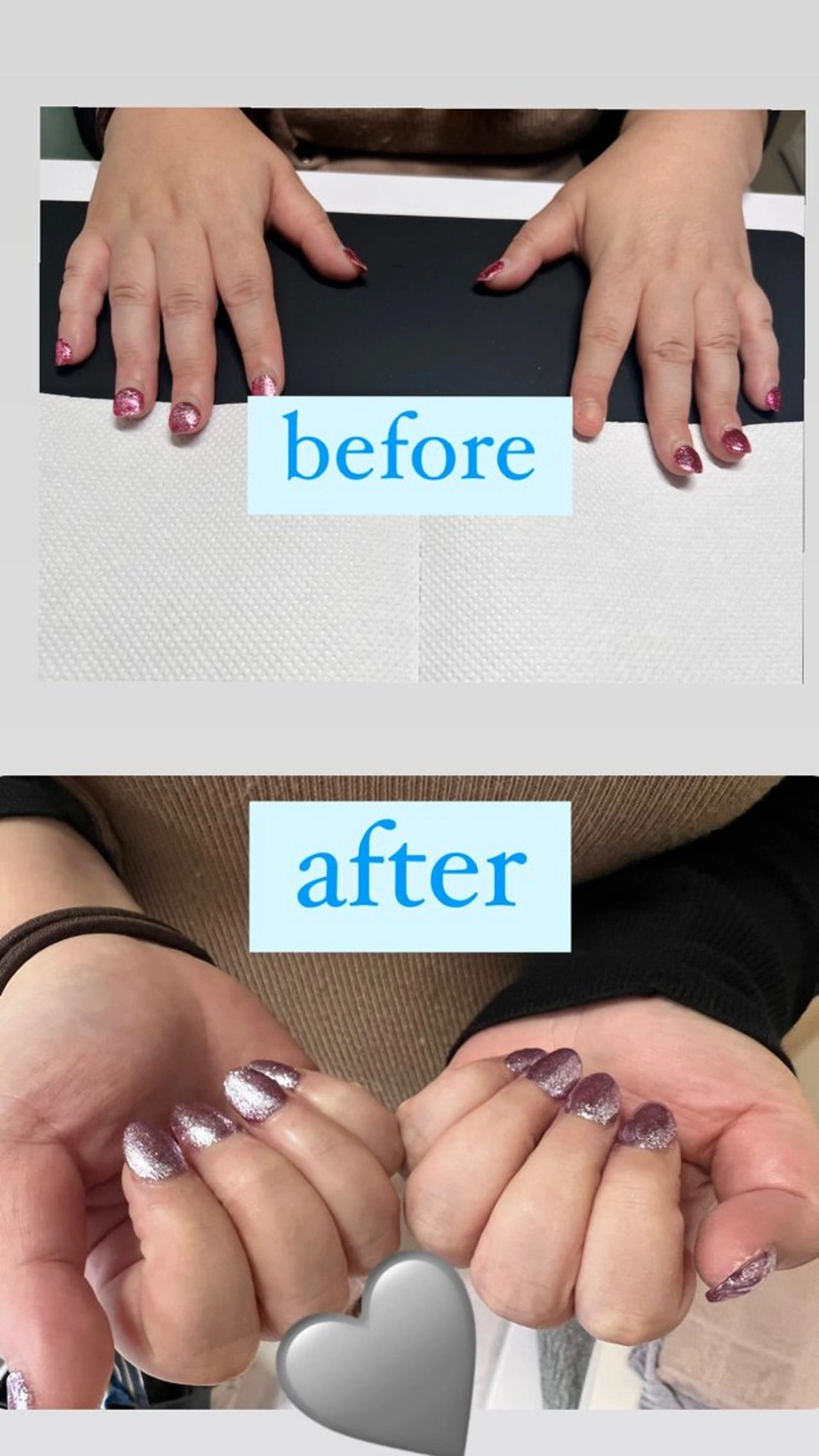 メンズ ネイル 長さ出し ワンカラーネイル 爪ケア/深爪 自爪育成 🐰えむのネイルデザイン