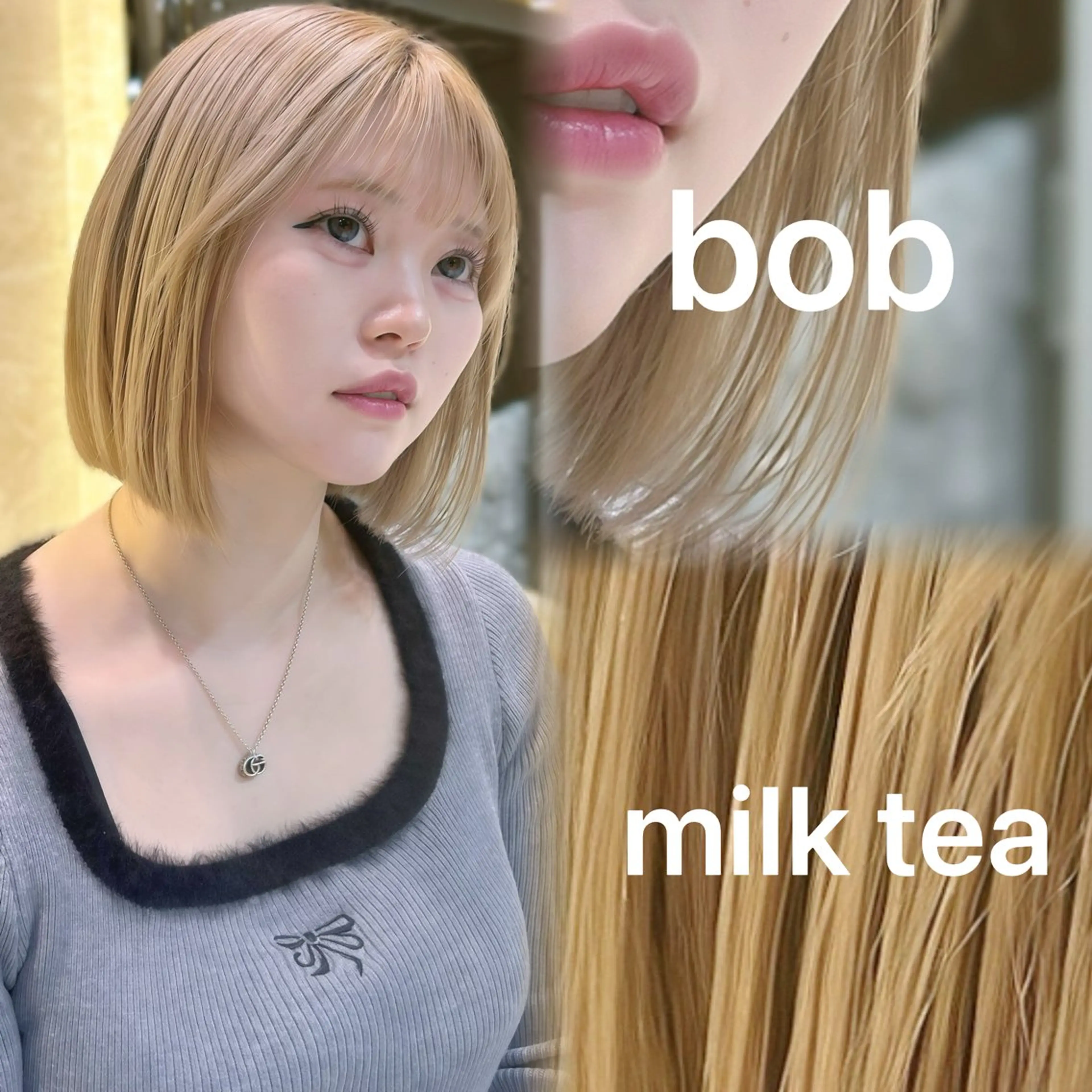 ショート 似合わせレイヤー・ボ ブ タナカ レイヤのヘアスタイル