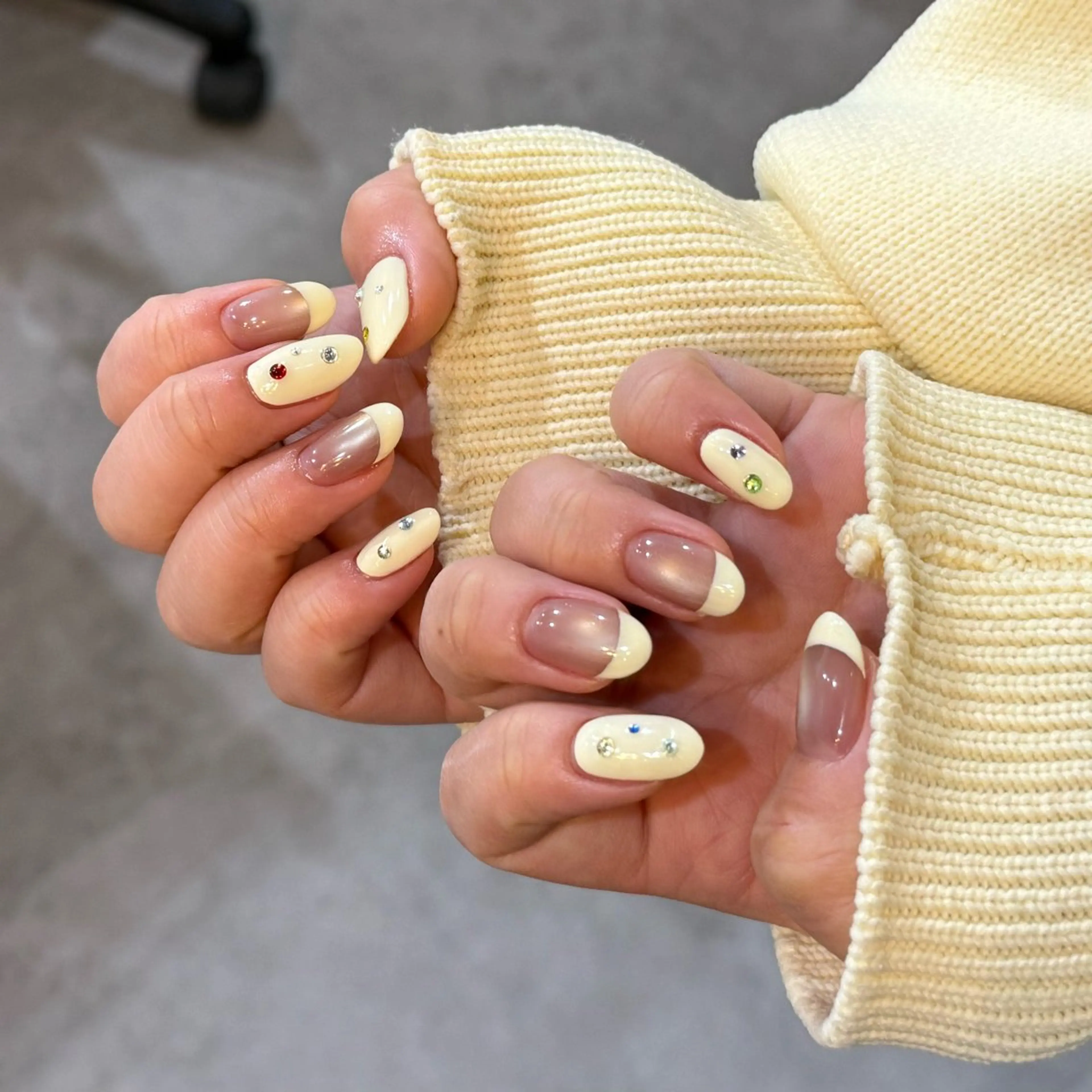 ネイル ハンドネイル キャッツアイ東京 武島のネイルデザイン