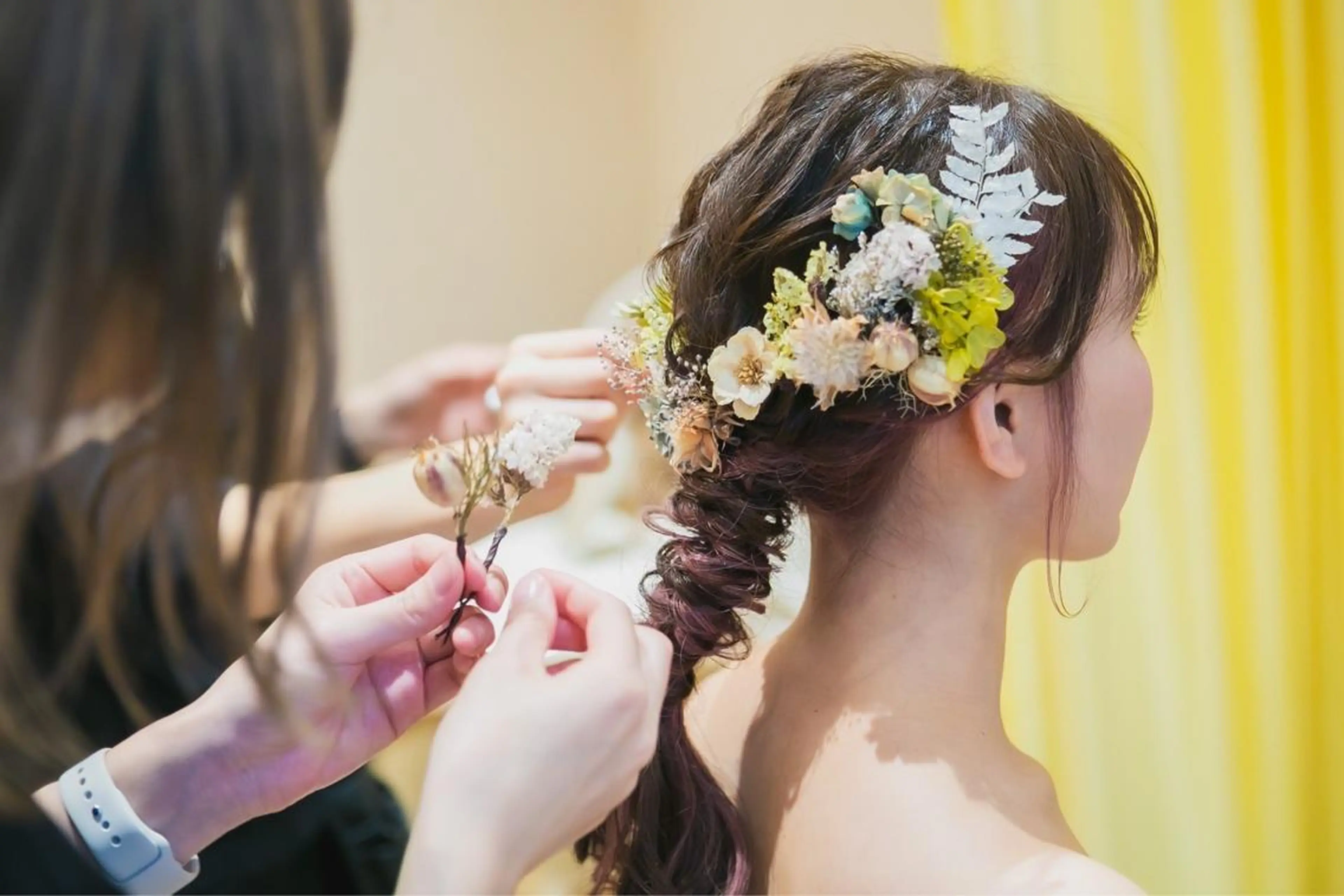 ヘアアレンジ 結婚式・ブライダル オノ アカネのヘアスタイル