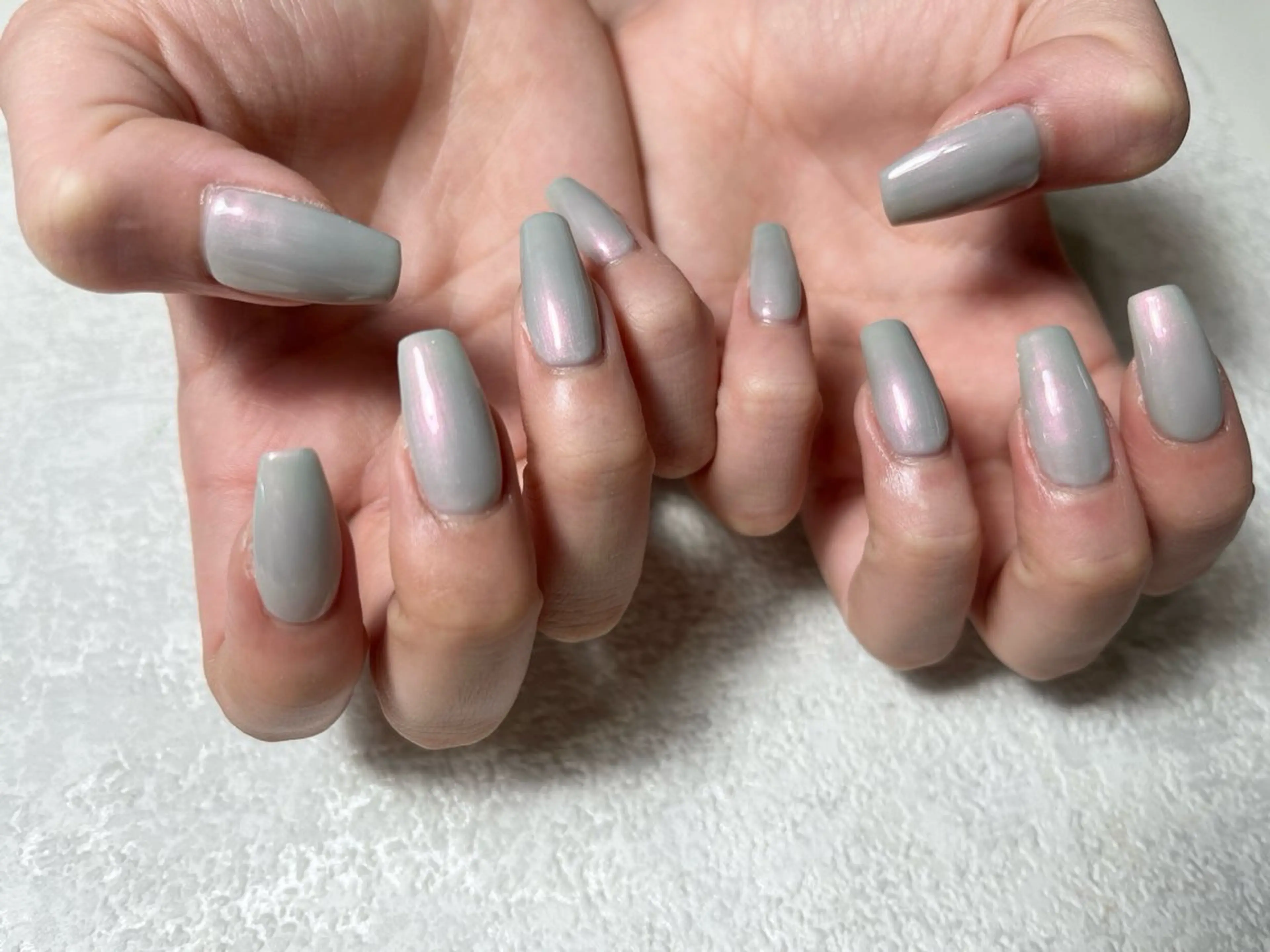 ネイル オーロラネイル フットネイル フレンチネイル ジェルネイル 韓国ネイル kikinail 溝の口のネイルデザイン