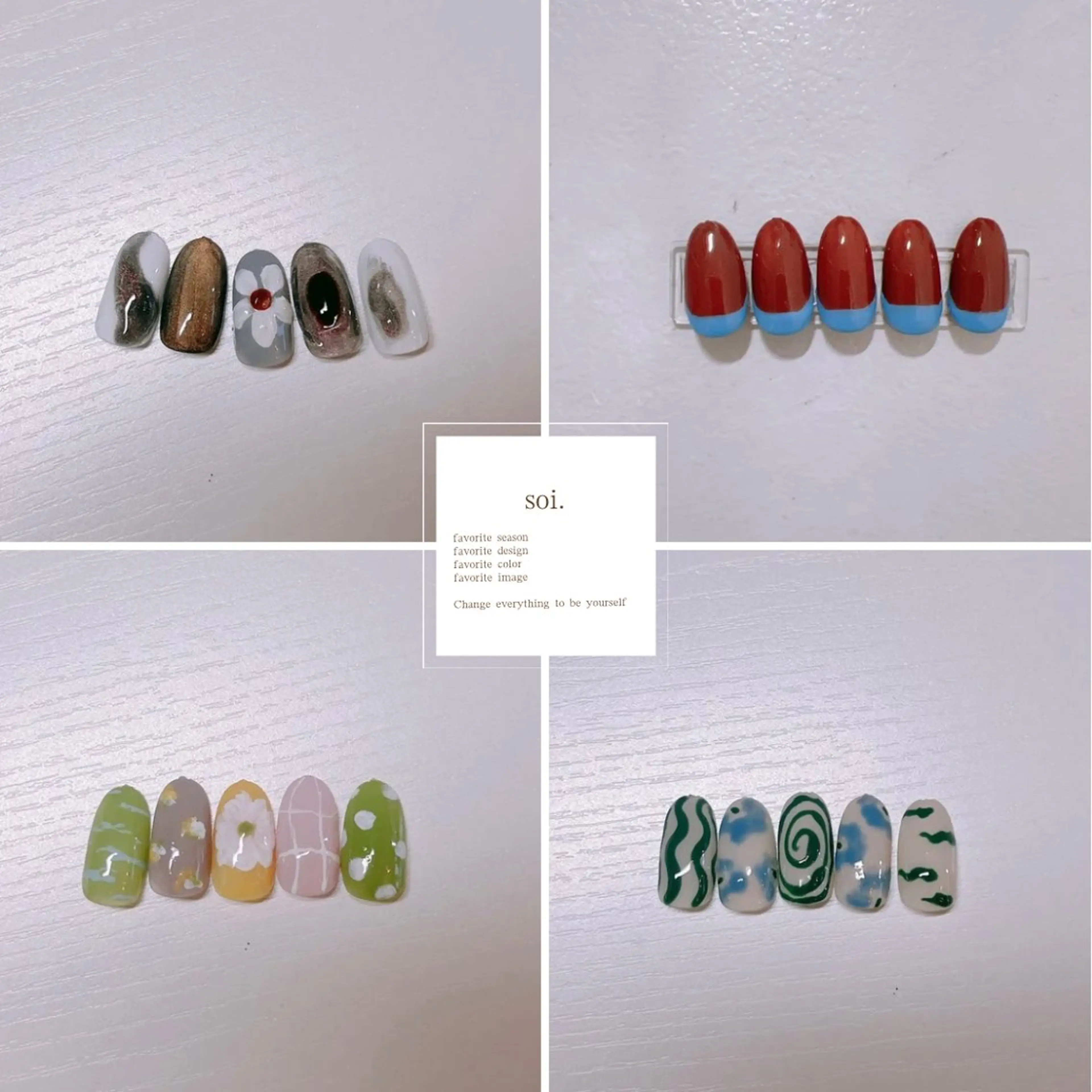 ネイル アートネイル soi.. .のネイルデザイン