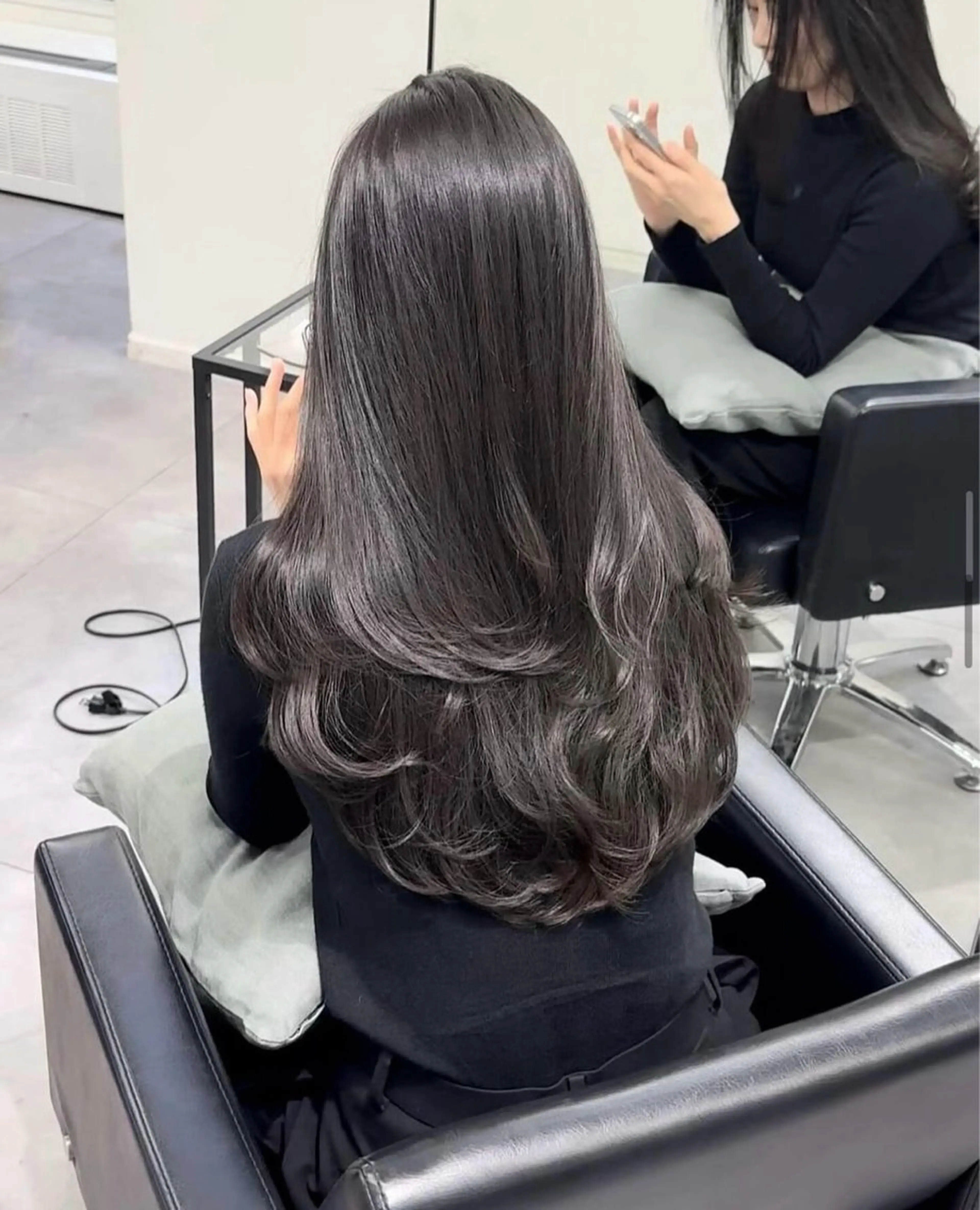 ロング カラー 透明感カラー レイヤーカット 似合わせcut/ 艶カラー/Rinaのヘアスタイル