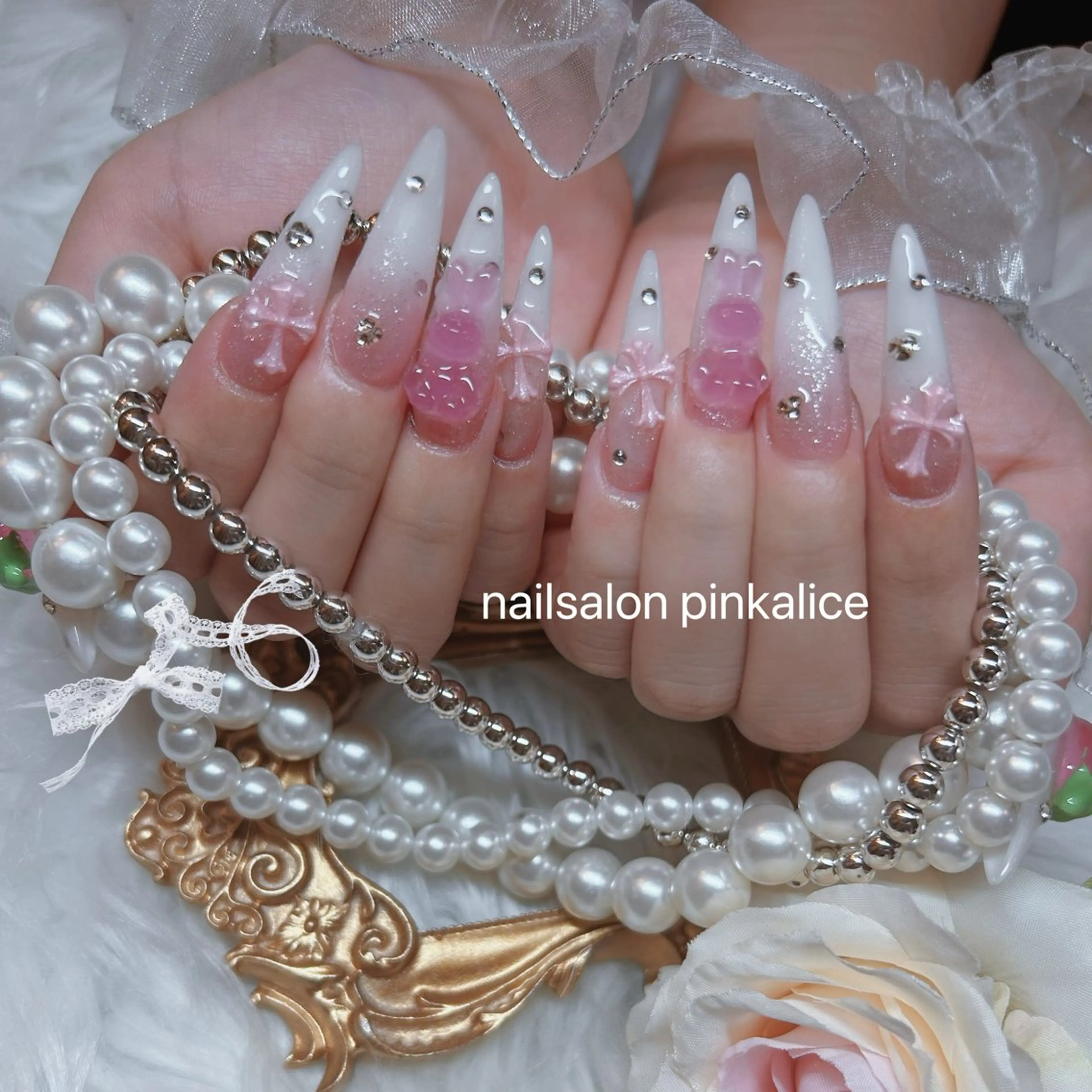 ネイル nail salon Pink Aliceのネイルデザイン