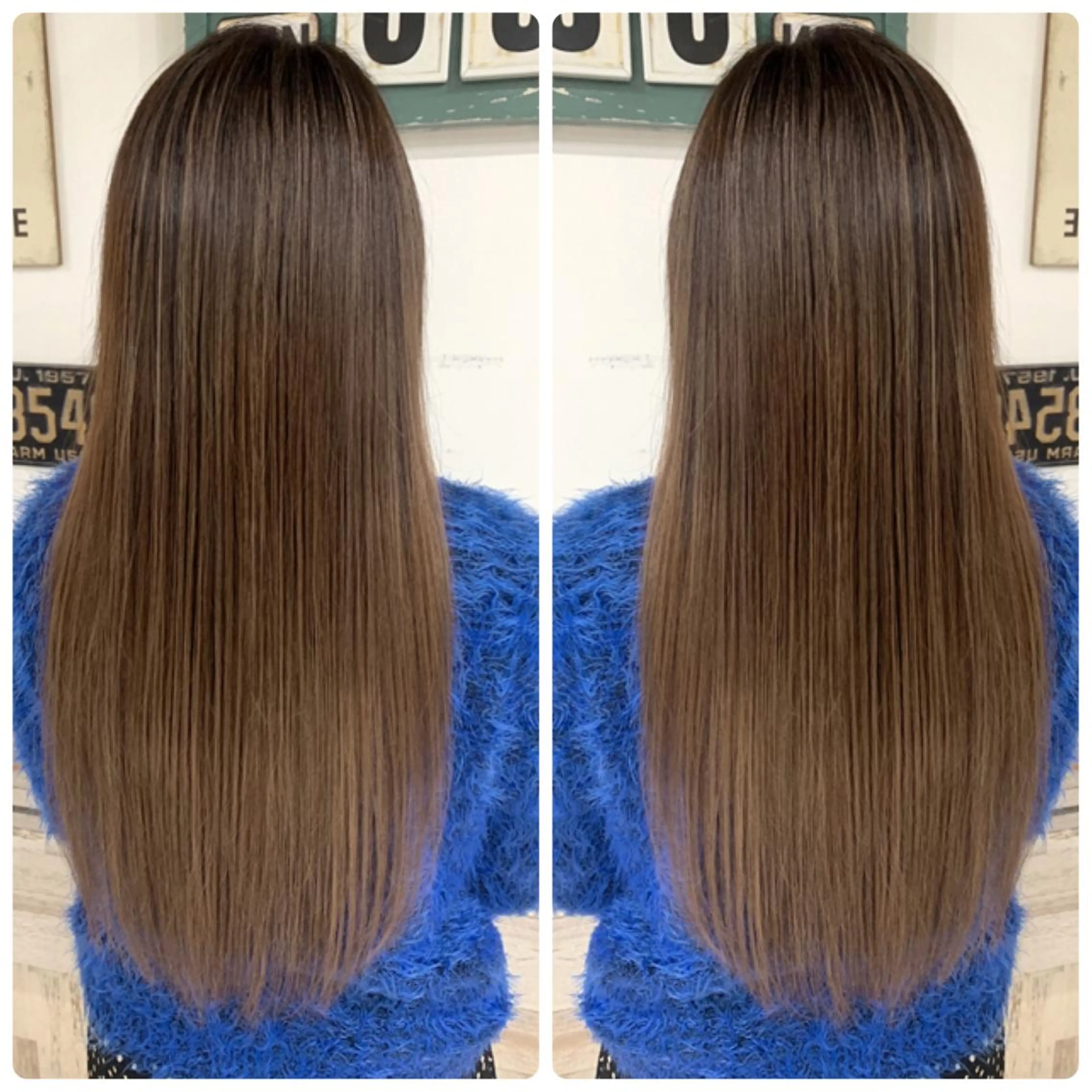 ロング カラー カット ヘアカラー 京都大人女性ショート 徒歩1分/秋山のヘアスタイル