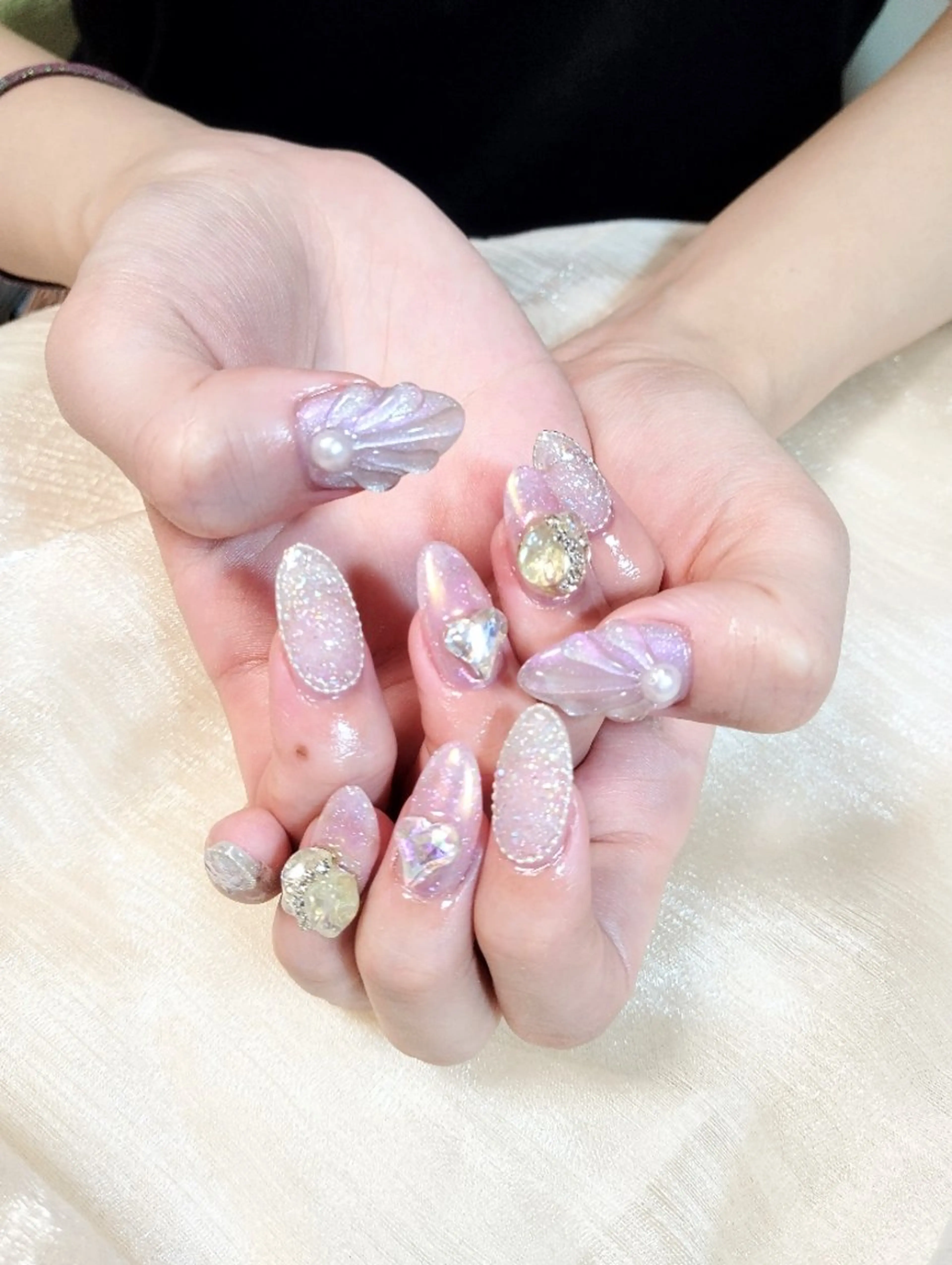 ネイル 夏ネイル ハンドネイル ハンドケア ＤI'A ネイルサロンのネイルデザイン