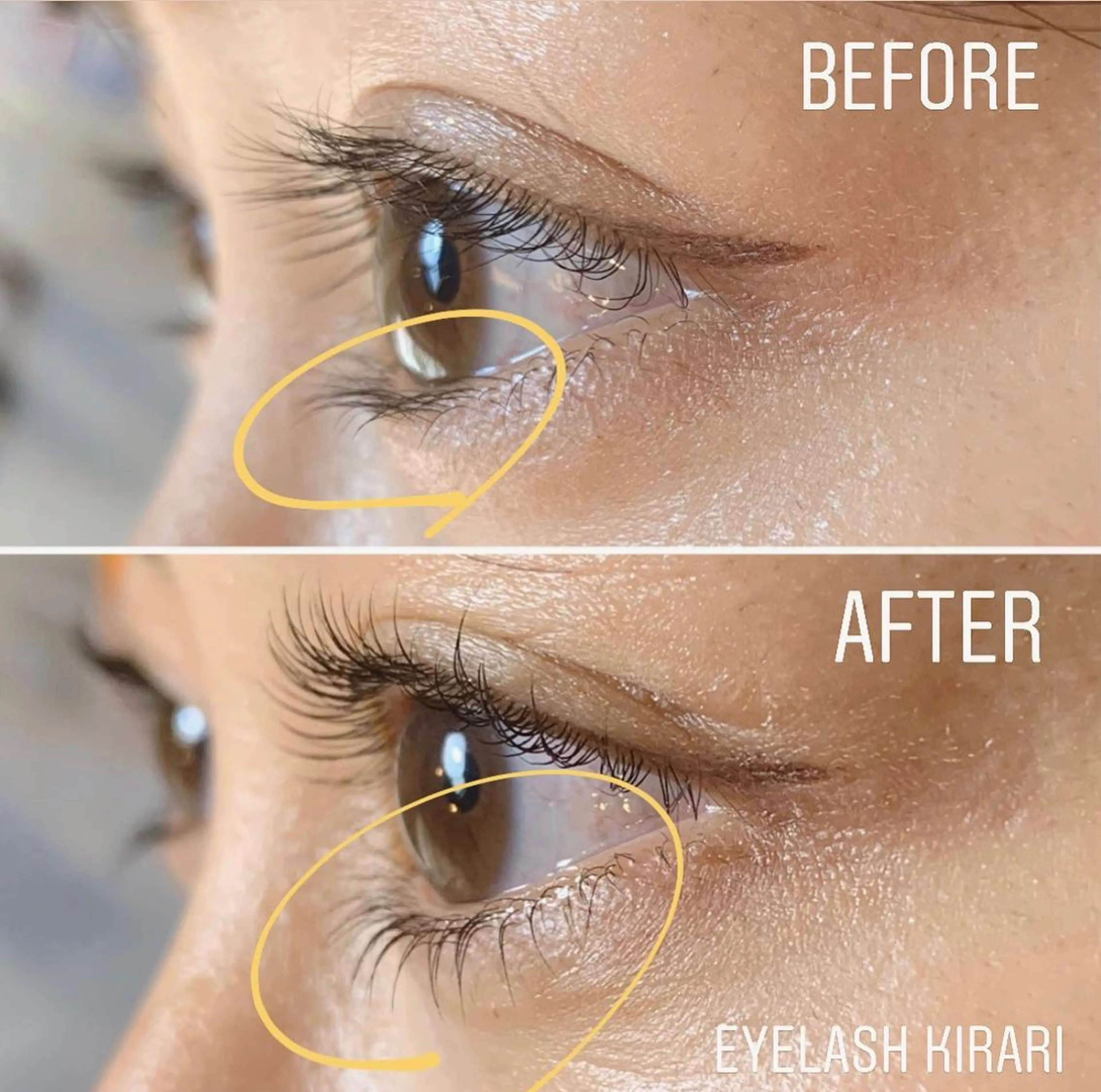 下まつげパーマのみの写真