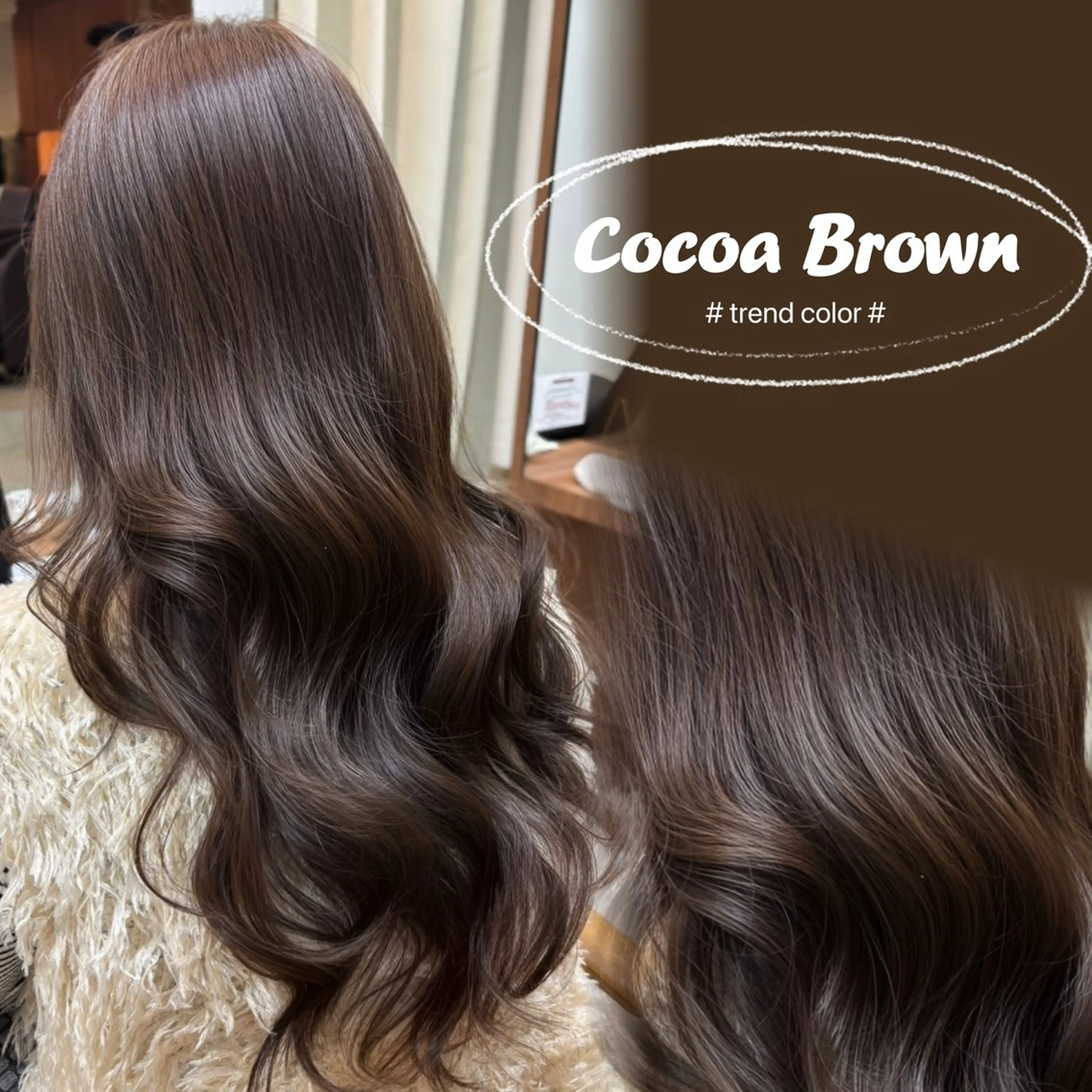 【1番人気🌟】🎀似合わせカット×美容液カラー× 4 step ダメージケアトリートメント🥣の写真