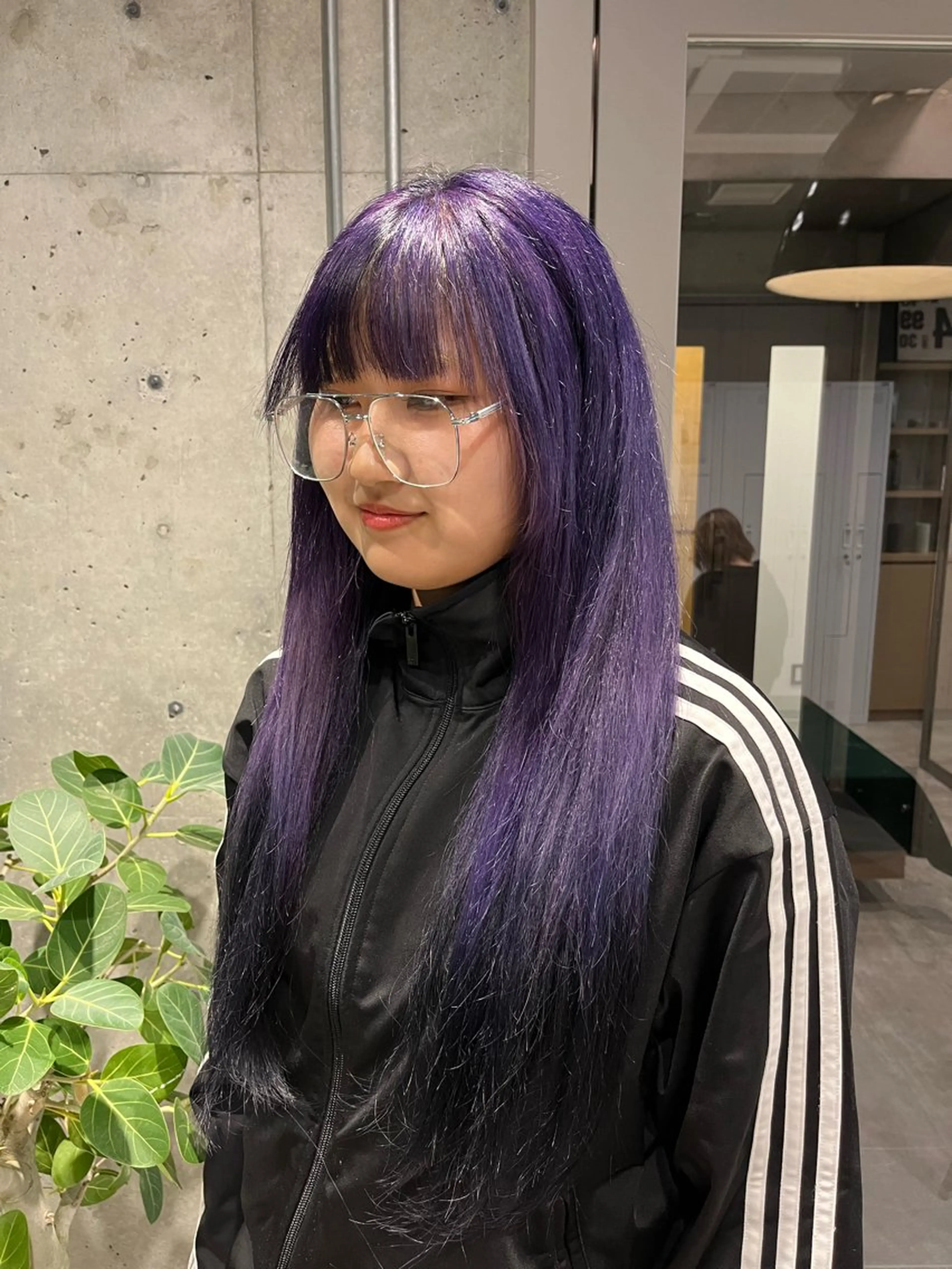 ロング ヘアアレンジ カット ヘアカラー トリートメント ボブ×透明感カラー 特化・リクト💥のヘアスタイル