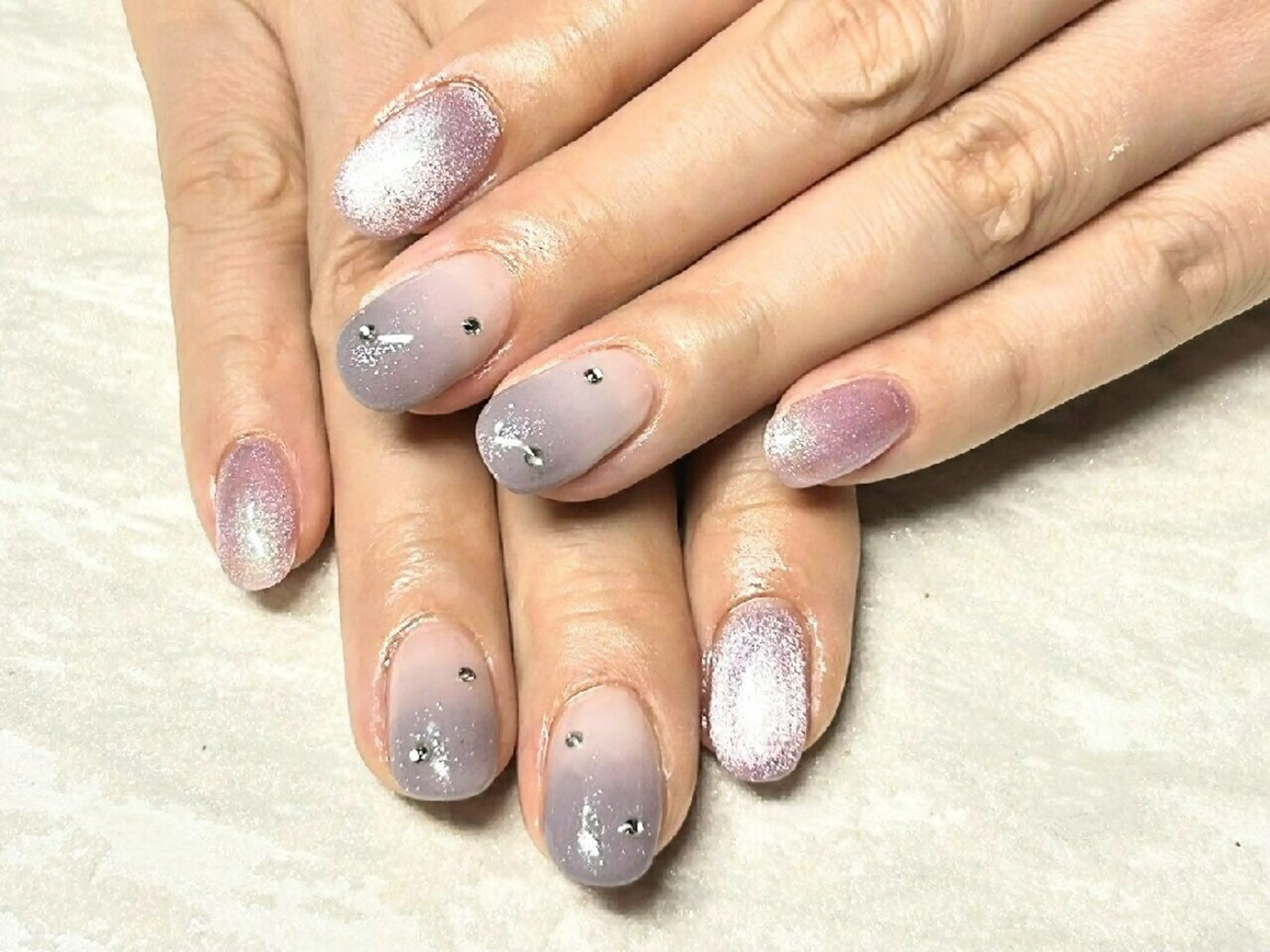 ネイル 韓国ネイル ワンホンネイル JULIE NAILのネイルデザイン