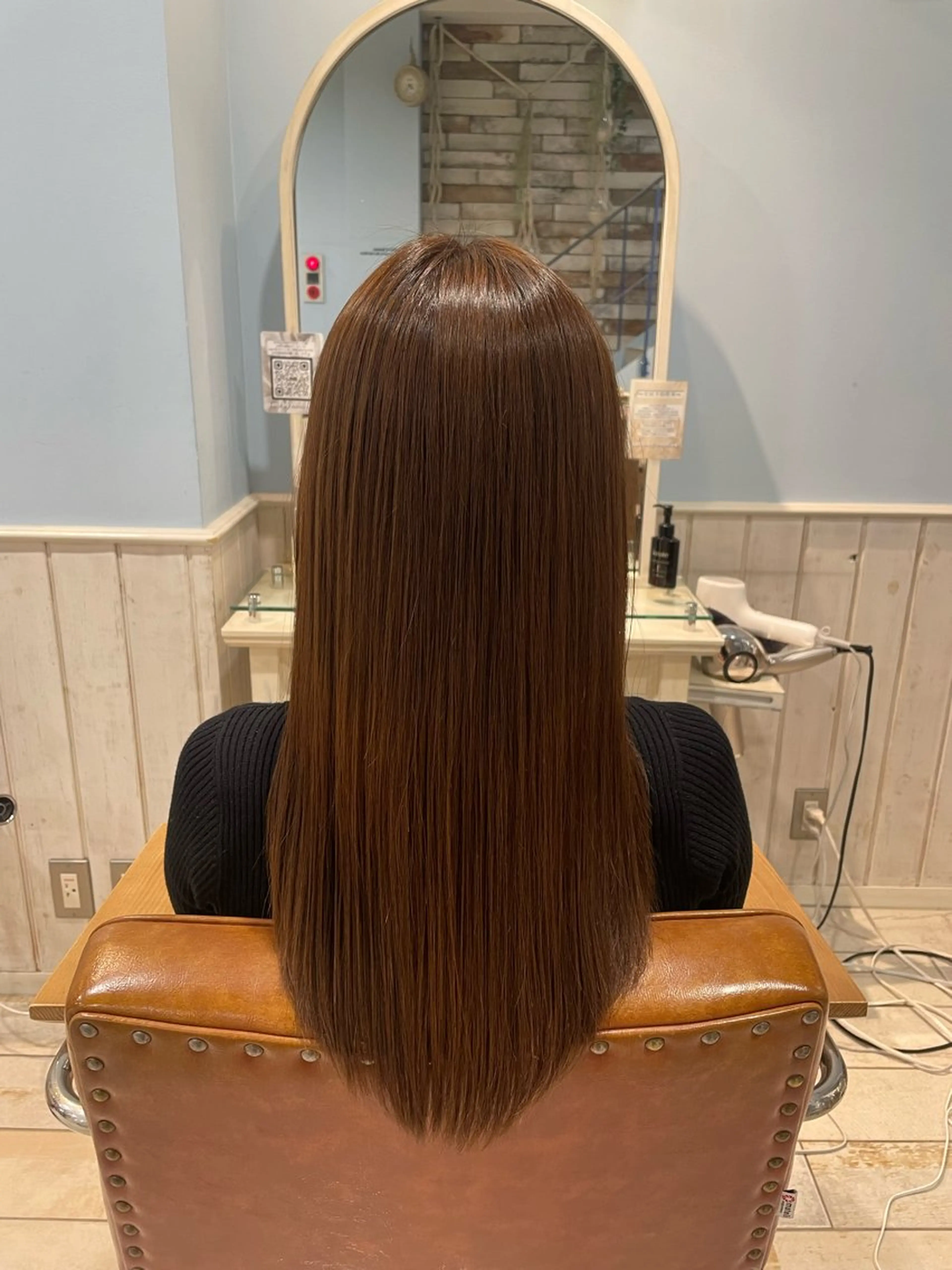 セミロング 髪質改善 カット 縮毛矯正 トリートメント 門前仲町/縮毛矯正☆ 髪質改善　　平尾雄司のヘアスタイル