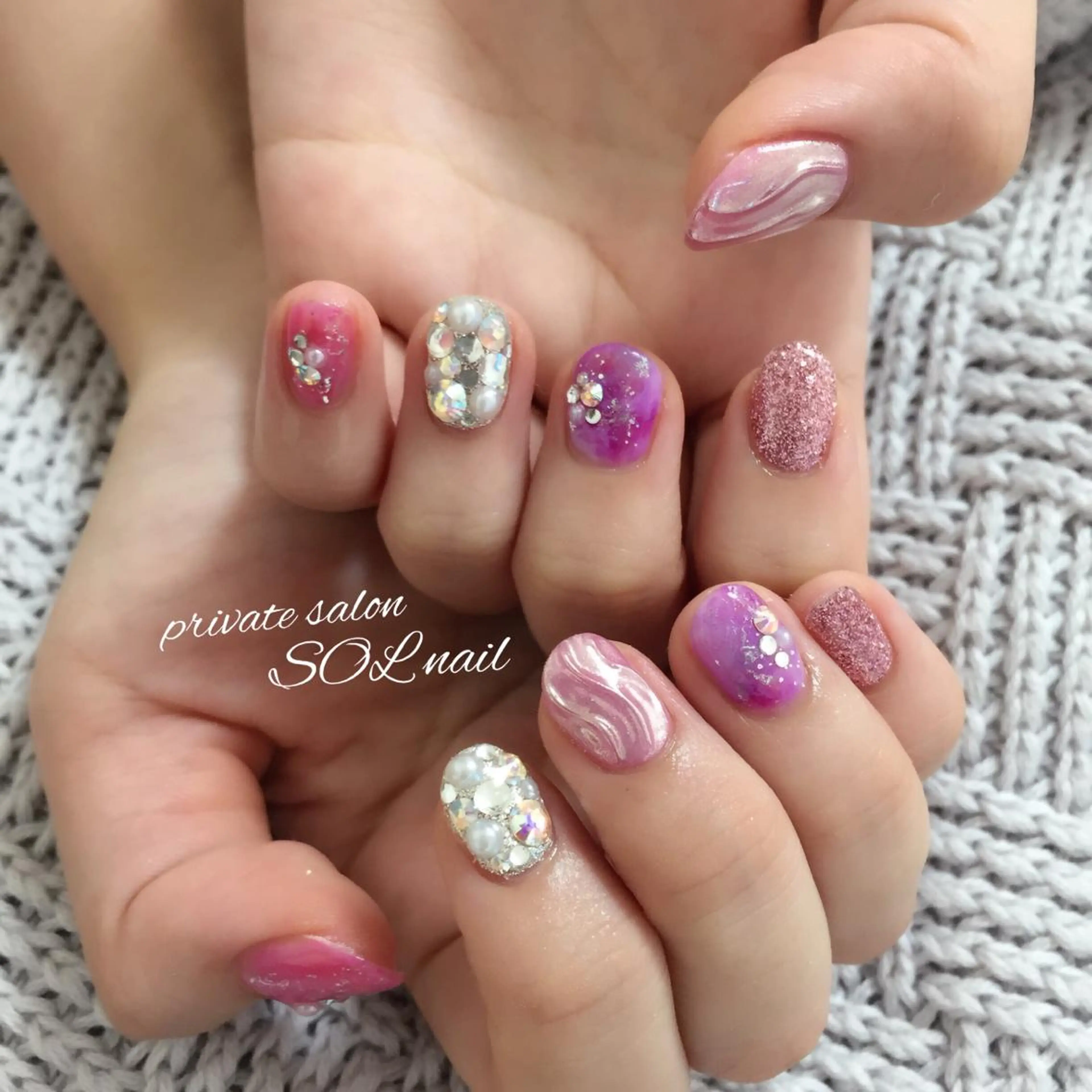 ネイル SOL NAILのネイルデザイン