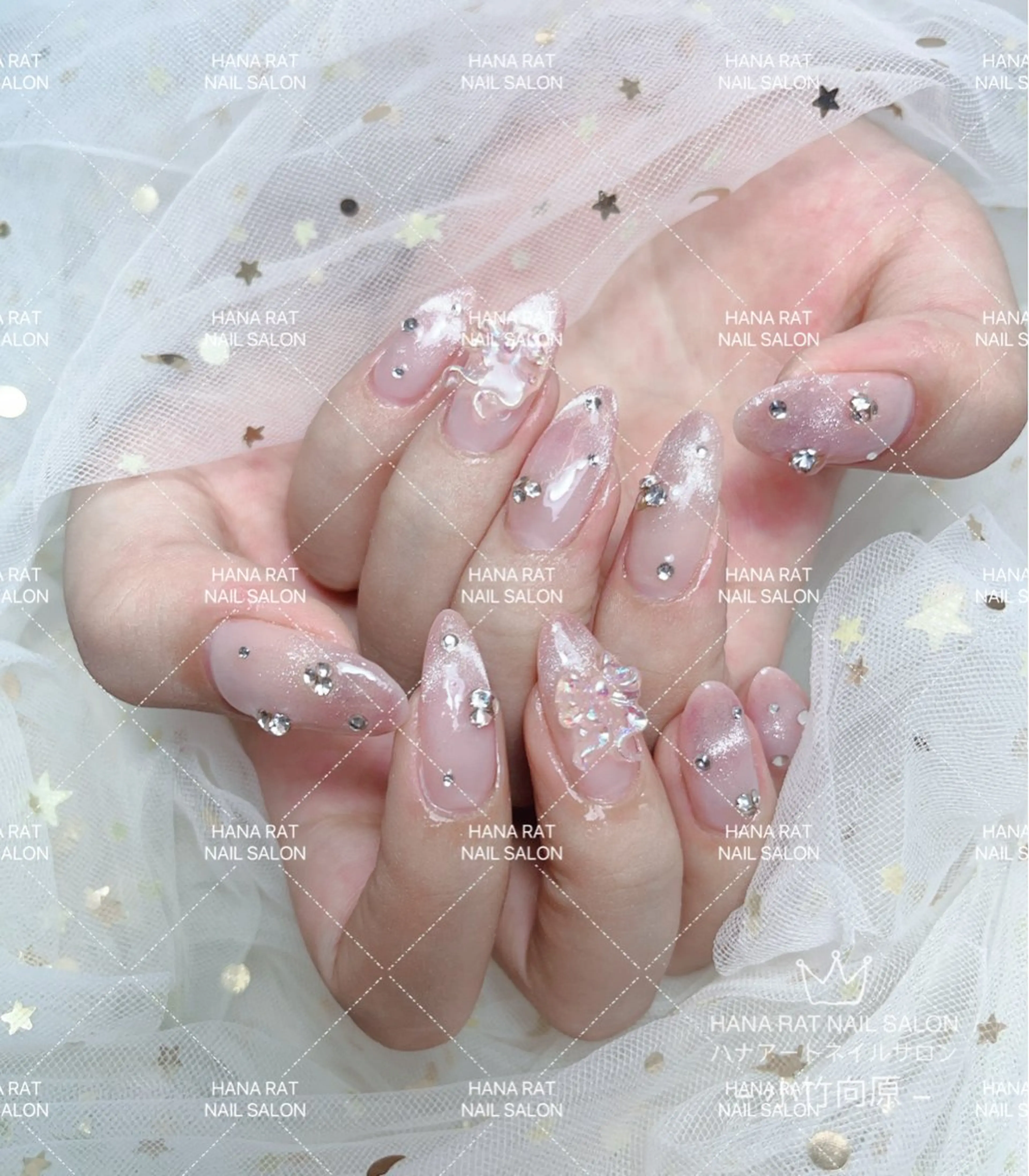 ネイル フットネイル HANA ART NAIL SALONのネイルデザイン