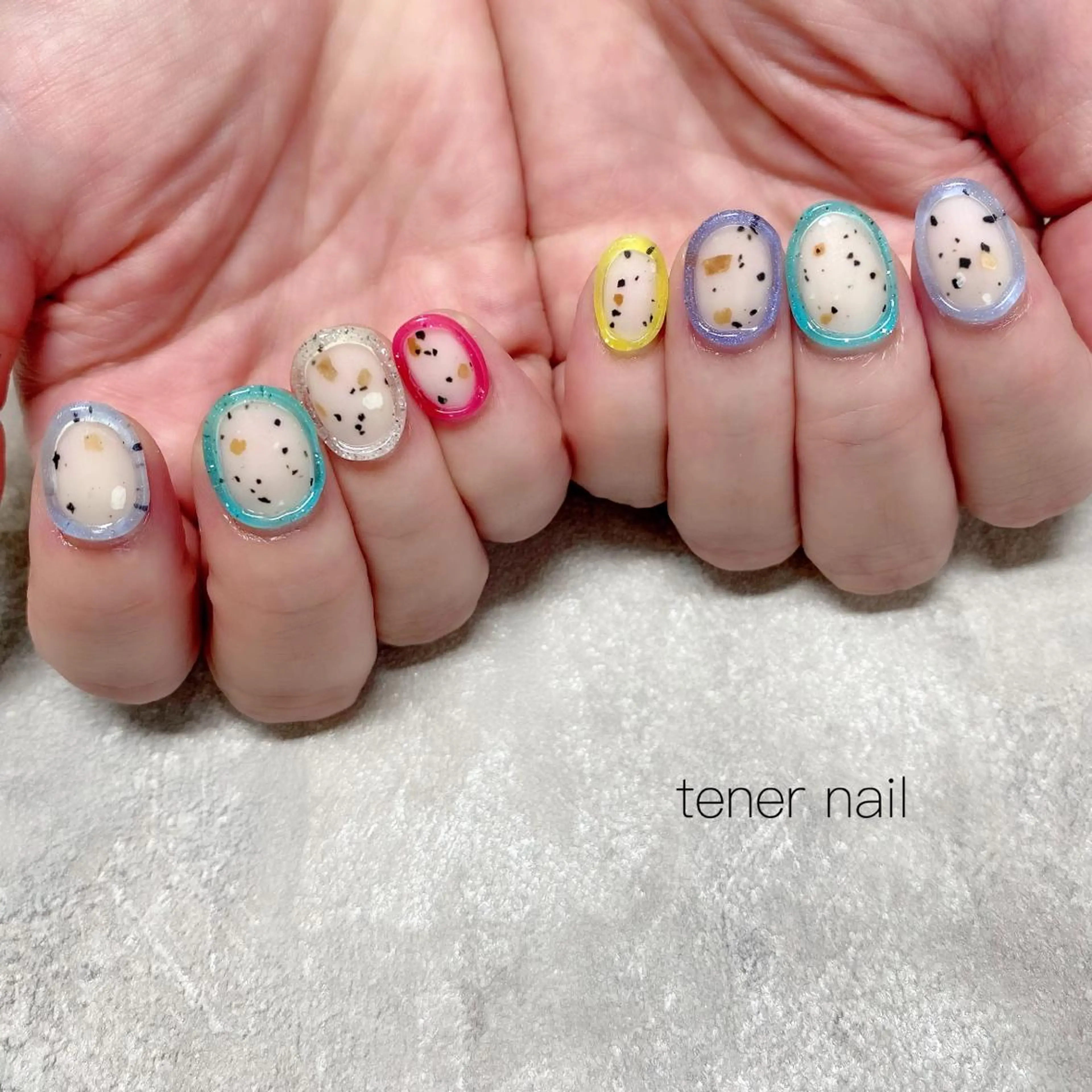 ネイル ぷっくりネイル テネルネイル tener nailのネイルデザイン