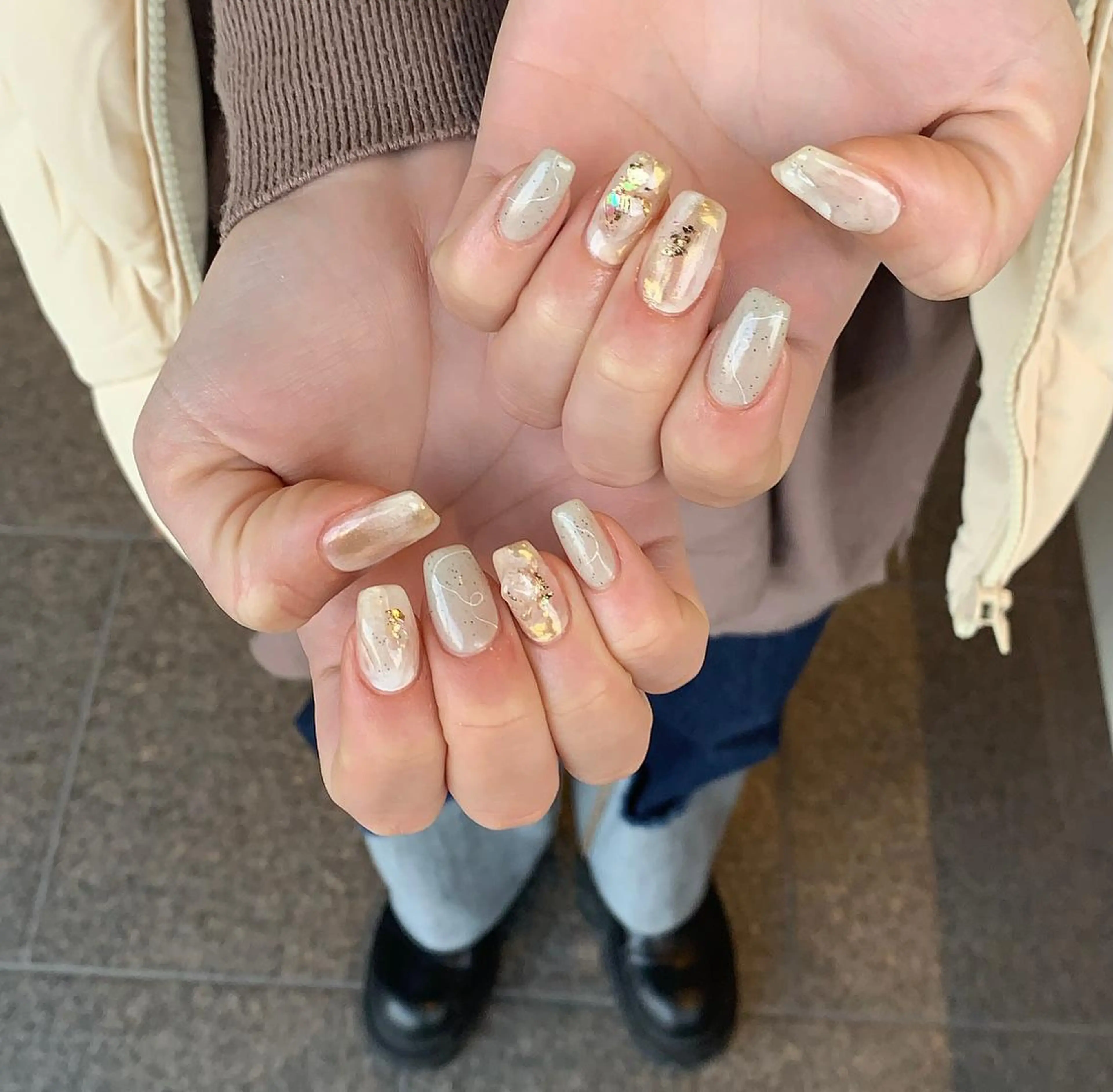 ネイル ハンドネイル にしぐち はるかのネイルデザイン