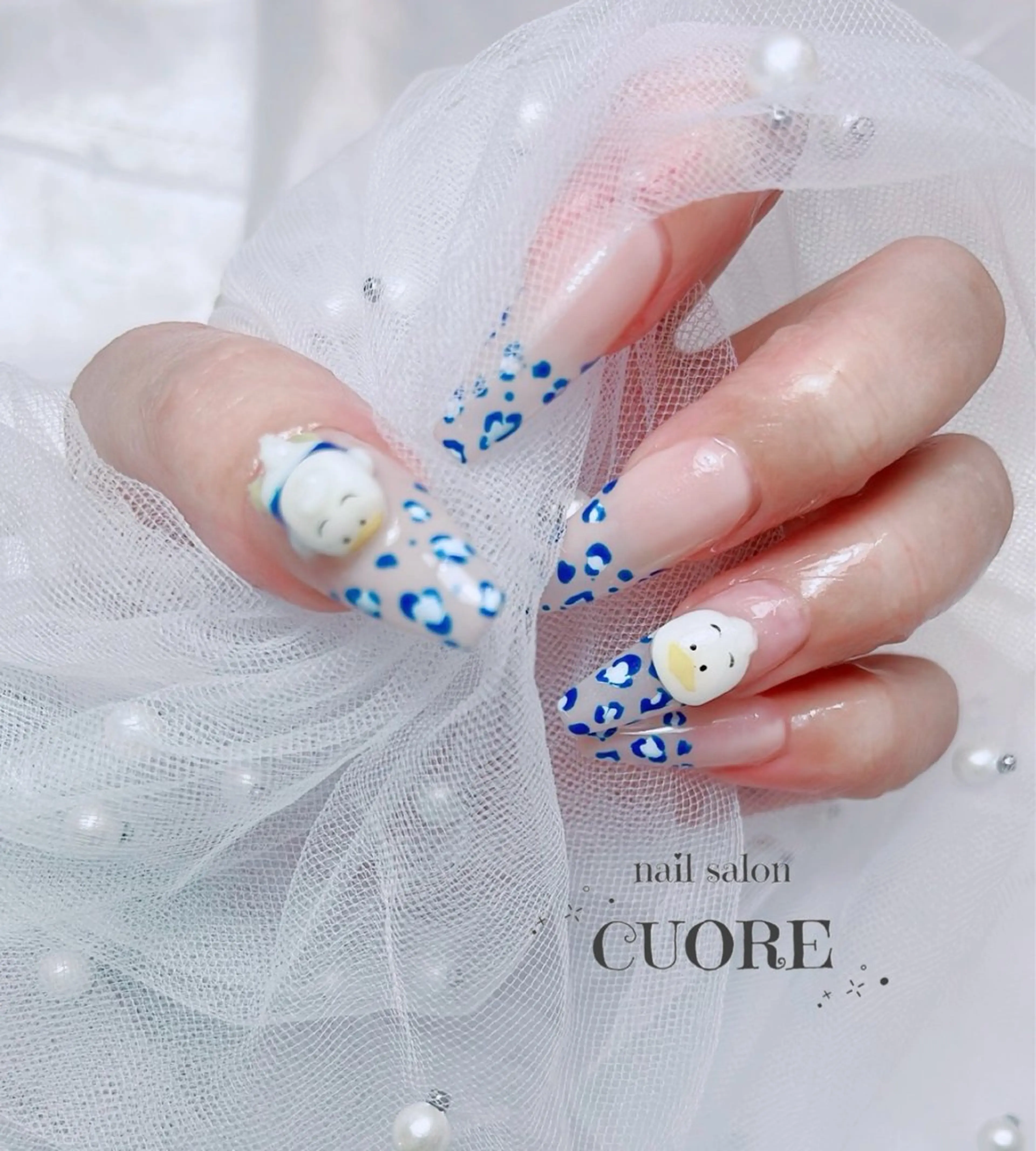 ネイル アニマル柄 nail salon CUOREのネイルデザイン