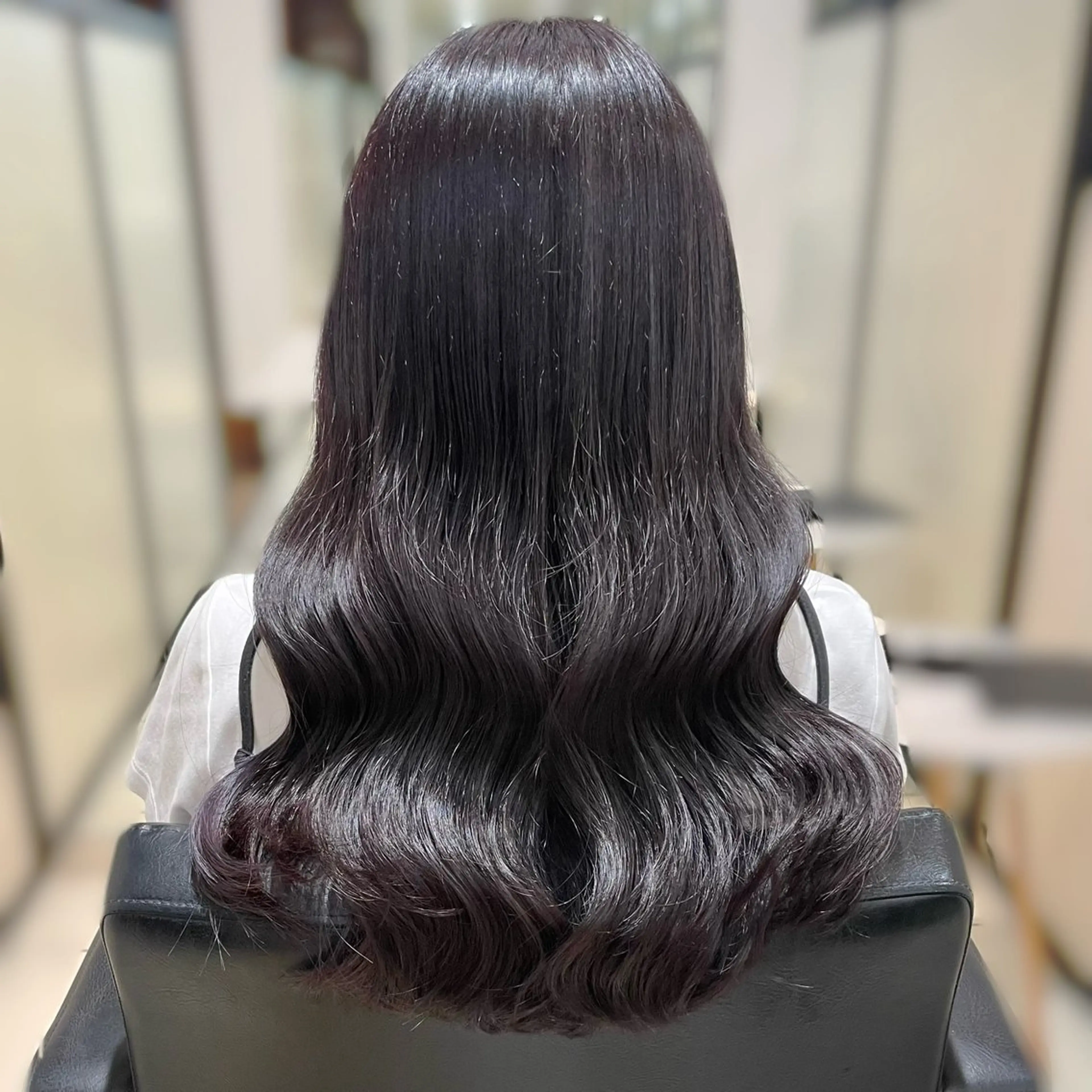 ロング カラー カット ヘアカラー トリートメント ブリーチなしカラー kana🐱のヘアスタイル