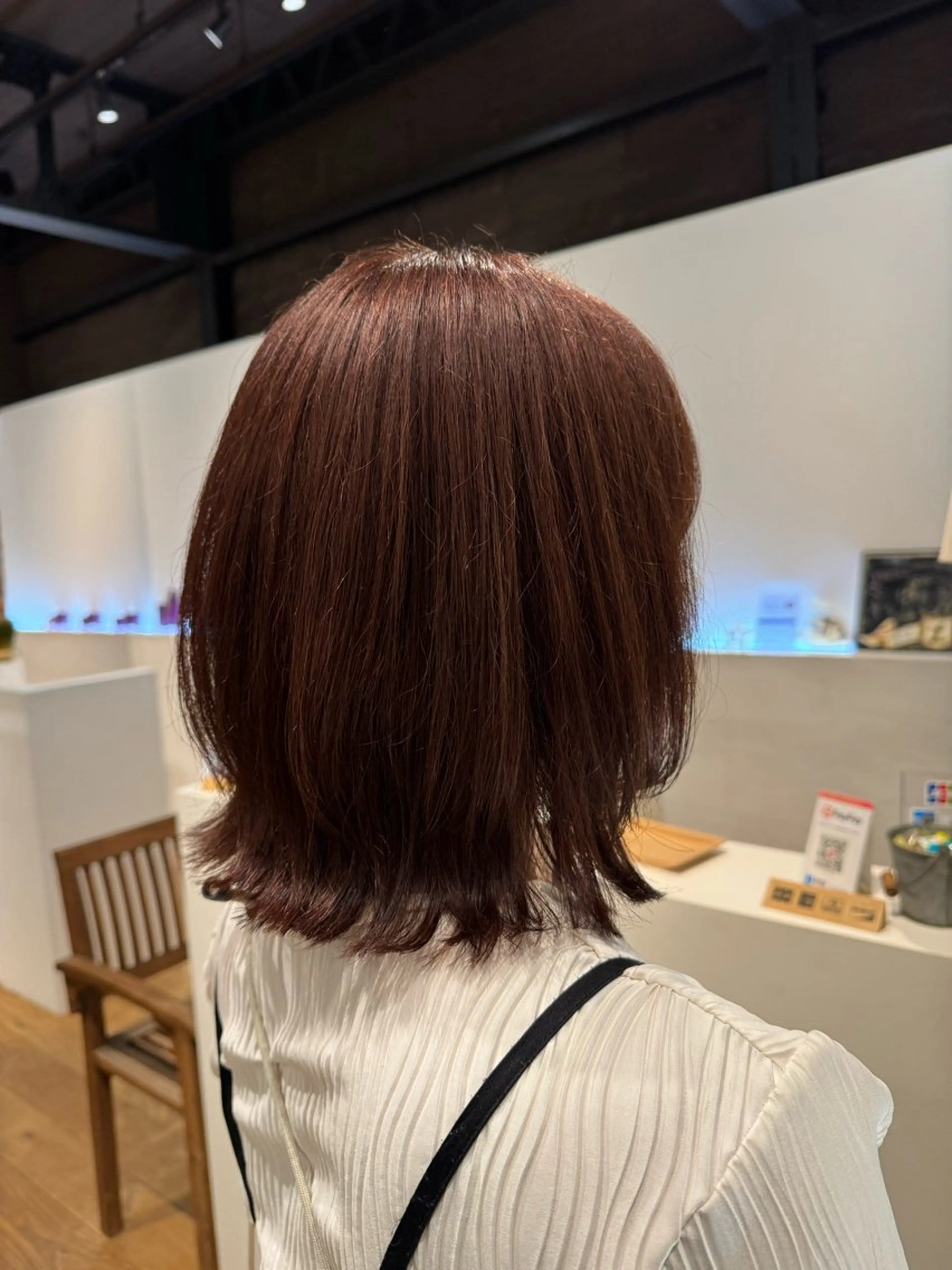 ミディアム 岡本 拡夢のヘアスタイル